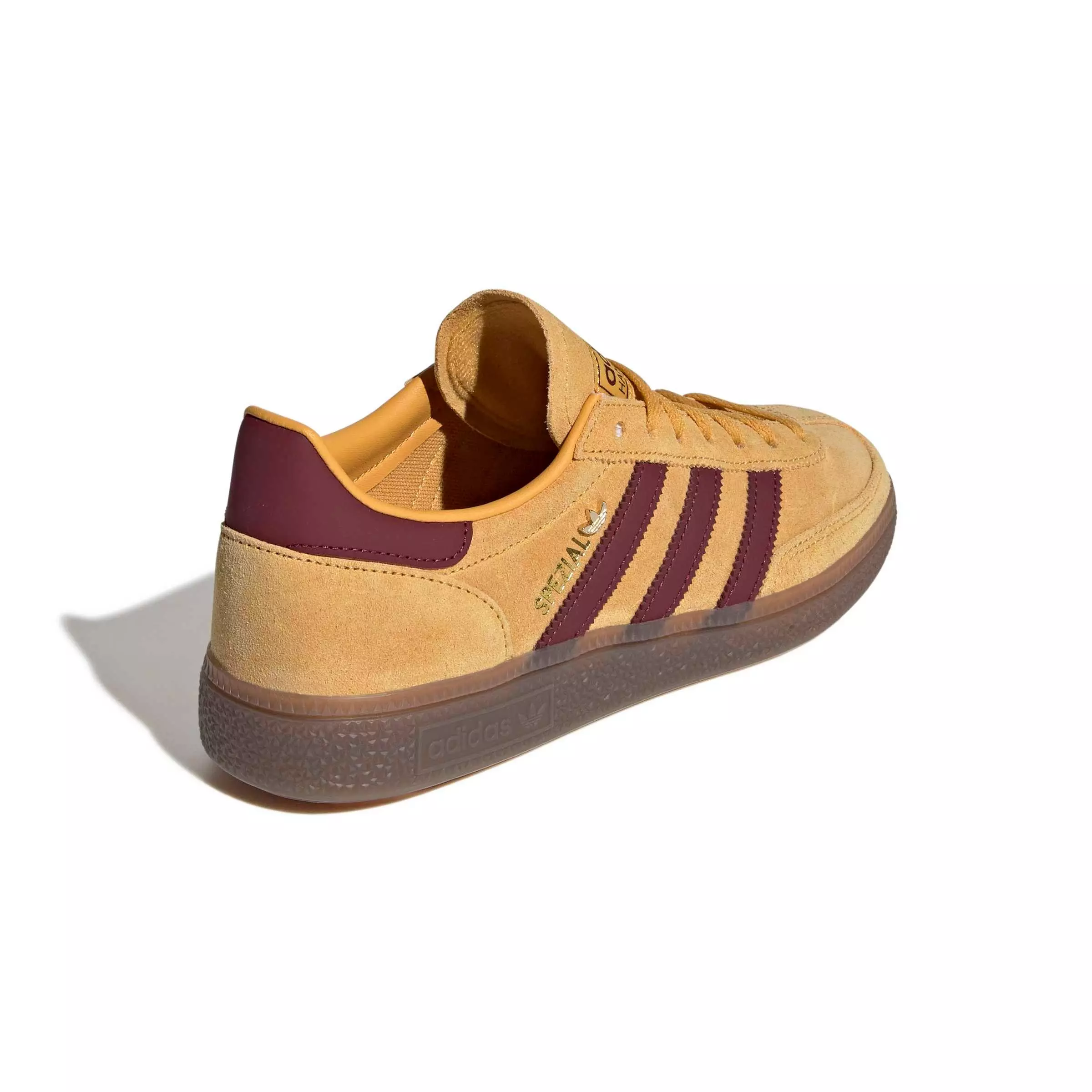 adidas Originals Handball Spezial "Preloved Yellow/Shadow Red/Gold Metallic" Women's Shoe - YELLOW/RED/GOLD
