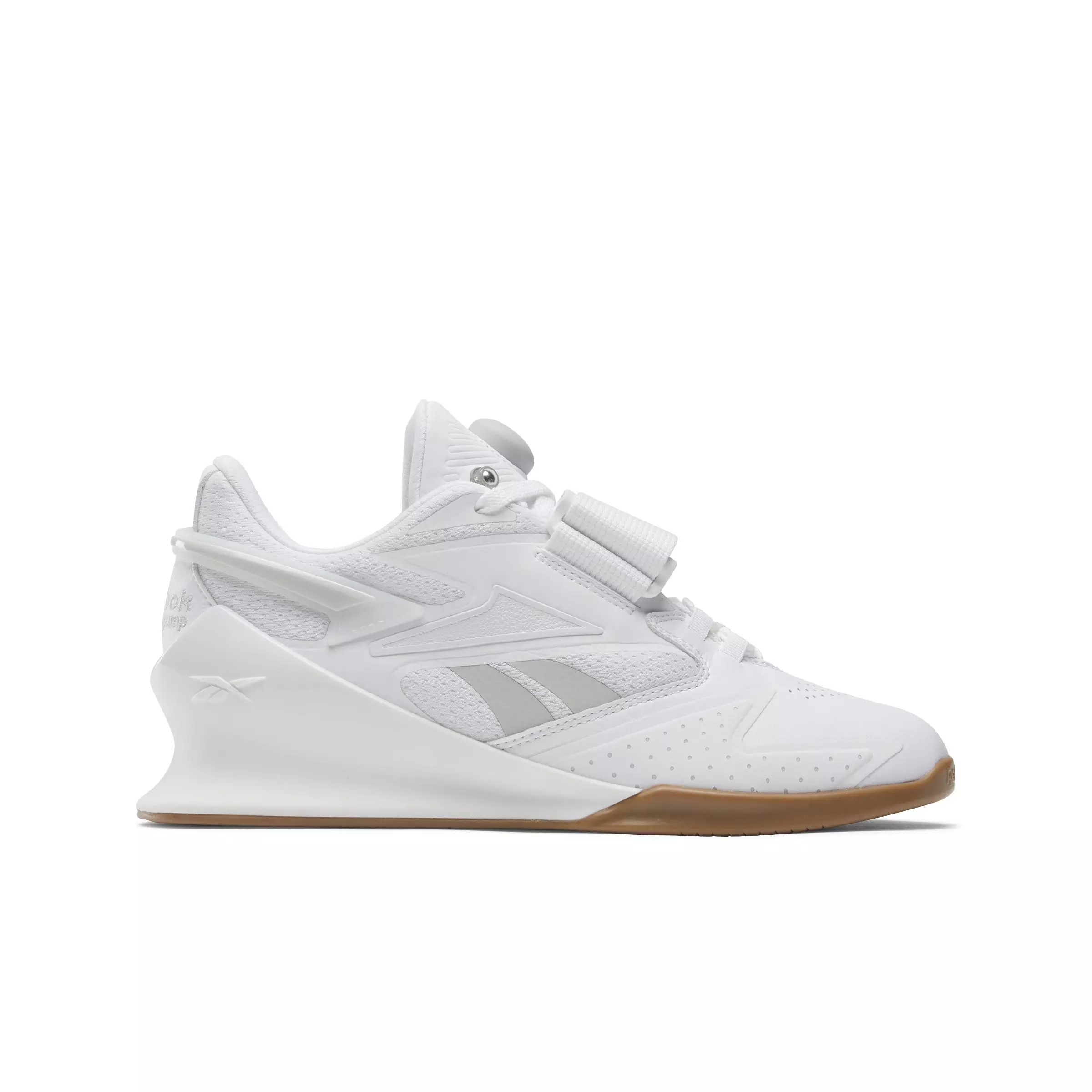 Reebok Legacy Lifter III "White/Pure Grey 2/Gum" Women's Weightlifting Shoe - WHITE/GREY/GUM