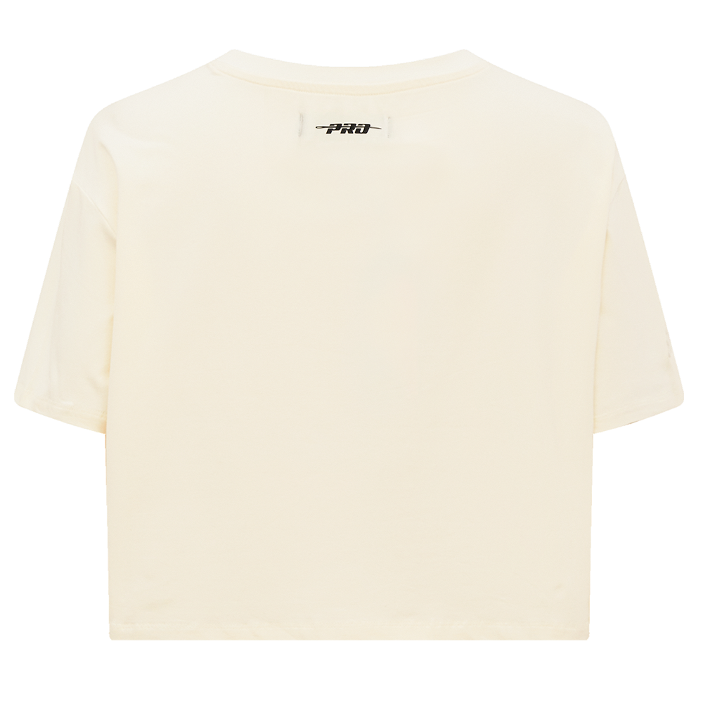 Pro Standard Women's Chicago White Sox Retro Classic Boxy Tee - Eggshell - EGGSHELL Thumbnail View 2