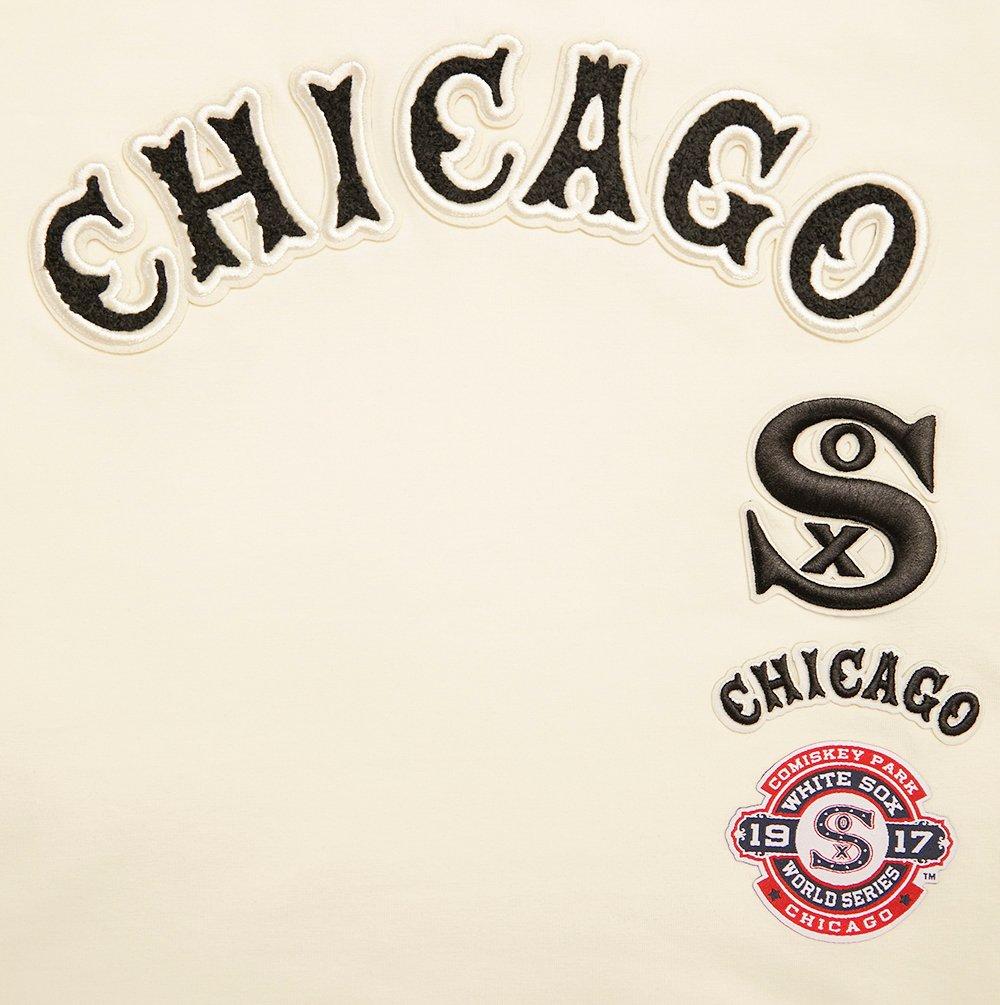 Pro Standard Women's Chicago White Sox Retro Classic Boxy Tee - Eggshell - EGGSHELL Thumbnail View 5