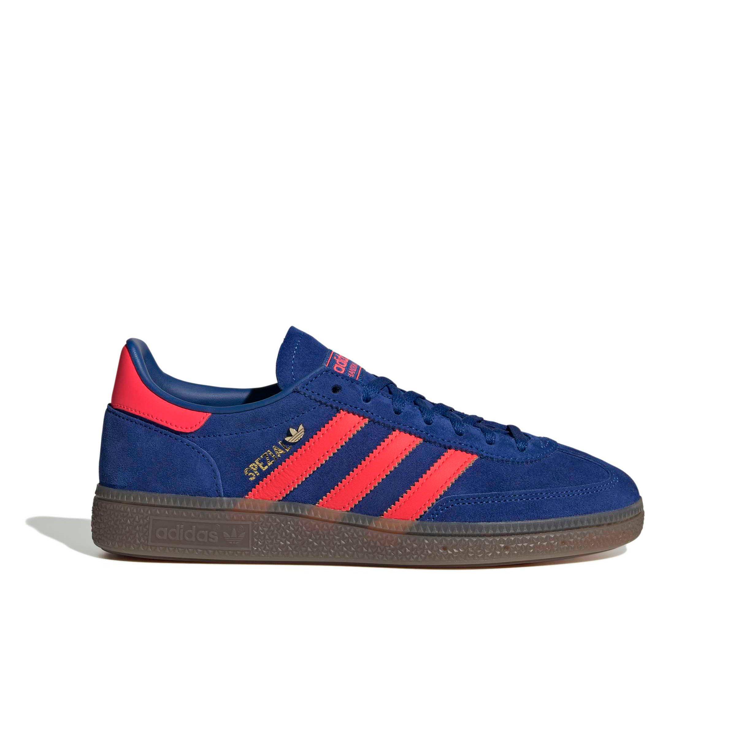 adidas Originals Handball Spezial "Collegiate Royal/Solar Red/Gold Metallic" Women's Shoe - ROYAL/RED/GOLD Thumbnail View 1