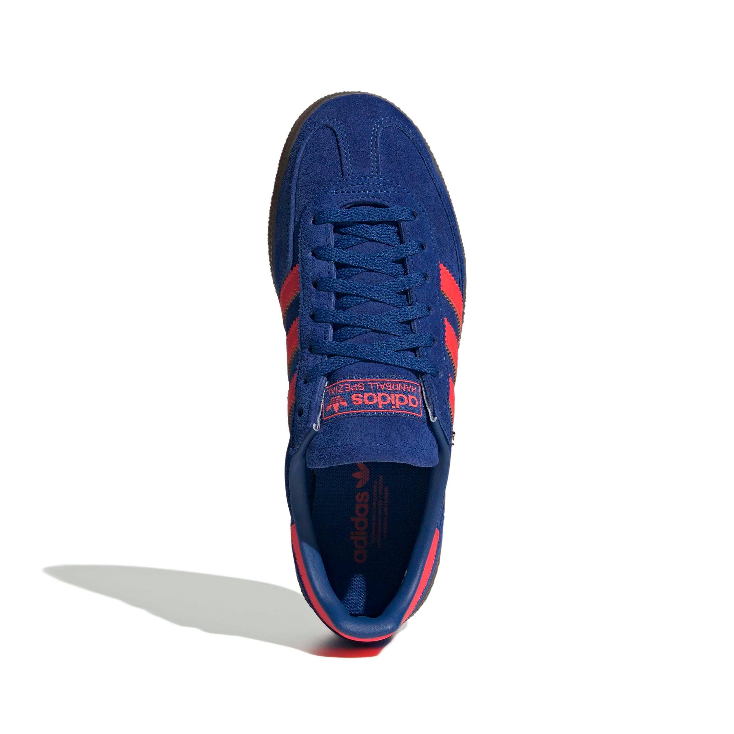 adidas Originals Handball Spezial "Collegiate Royal/Solar Red/Gold Metallic" Women's Shoe - ROYAL/RED/GOLD Thumbnail View 5