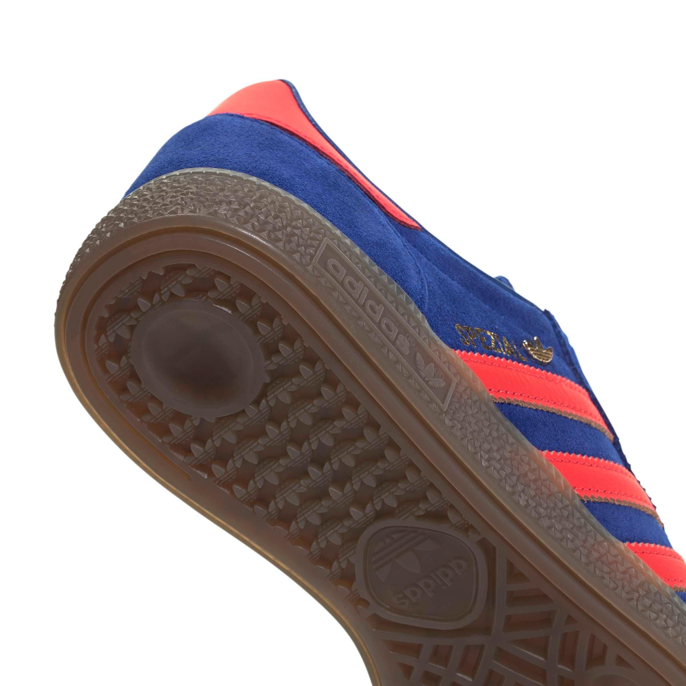 adidas Originals Handball Spezial "Collegiate Royal/Solar Red/Gold Metallic" Women's Shoe - ROYAL/RED/GOLD Thumbnail View 8