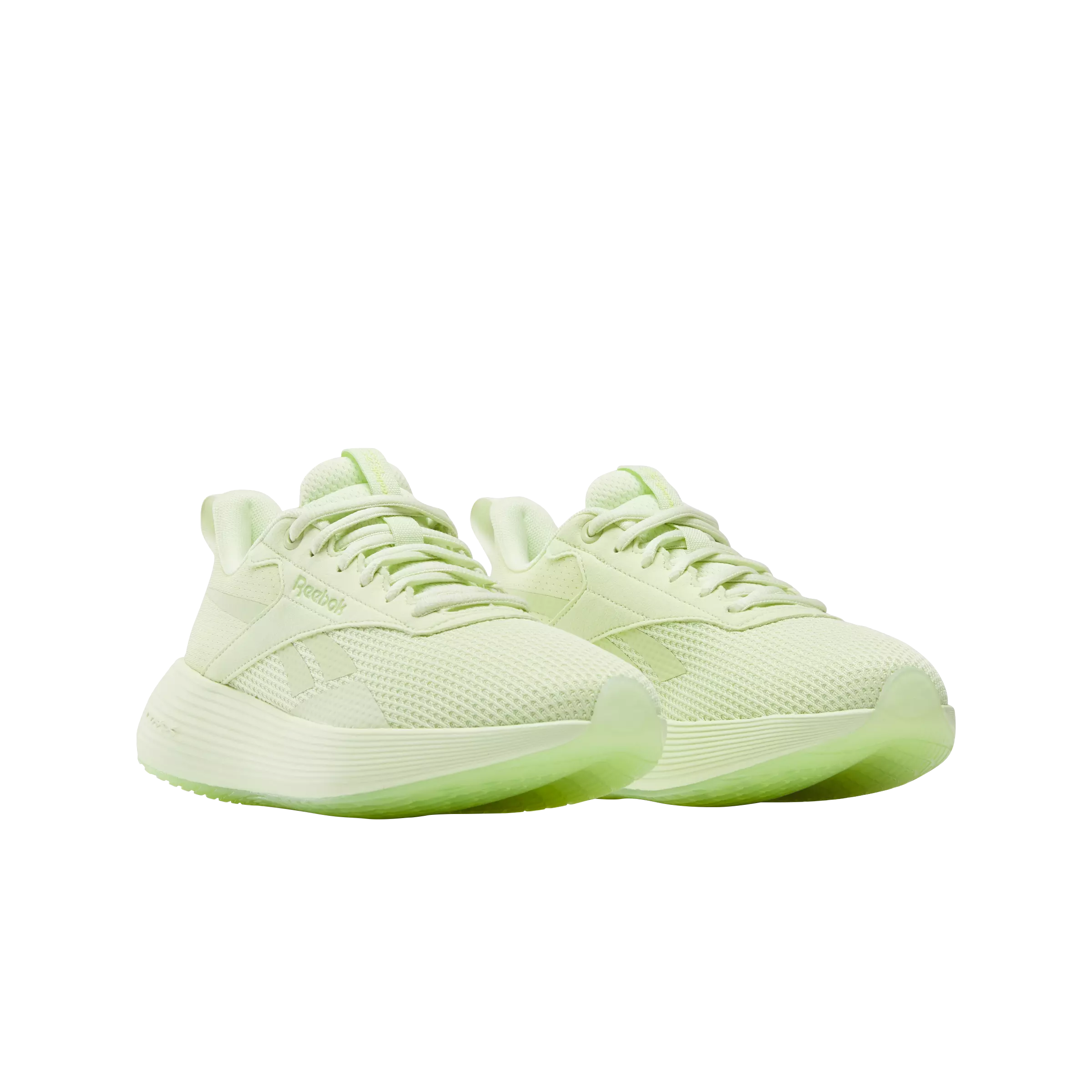 Reebok DMX Comfort + "Citrus Glow/White/Steely Fog" Women's Walking Shoe - CITRUS/WHITE/FOG