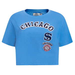 Pro Standard Women's Chicago White Sox Retro Classic Boxy Tee - University Blue
