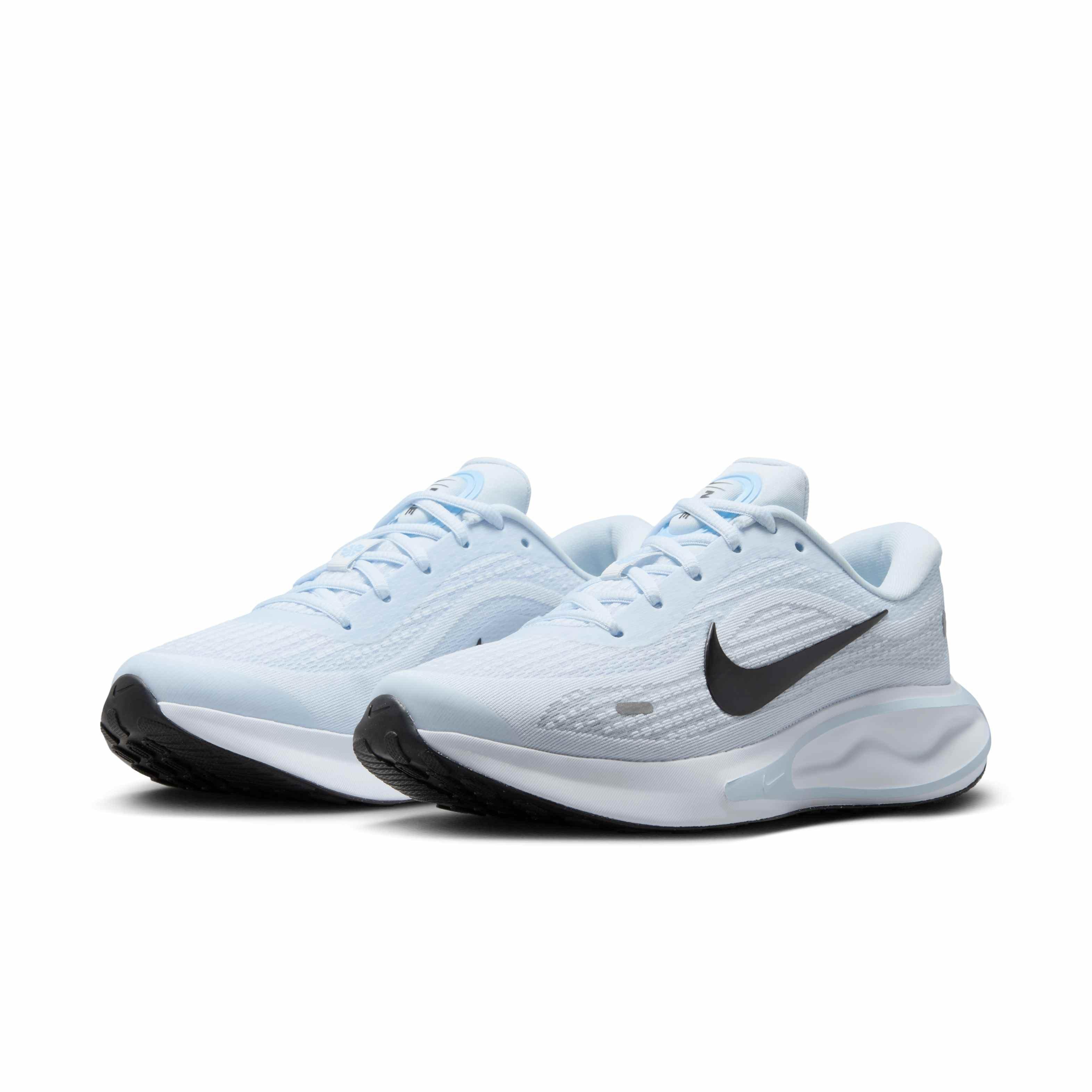Nike Journey Run "Blue Tint/Psychic Blue/Smokey Blue/Black" Women's Running Shoe - BLUE/BLUE/BLUE/BLACK Thumbnail View 3