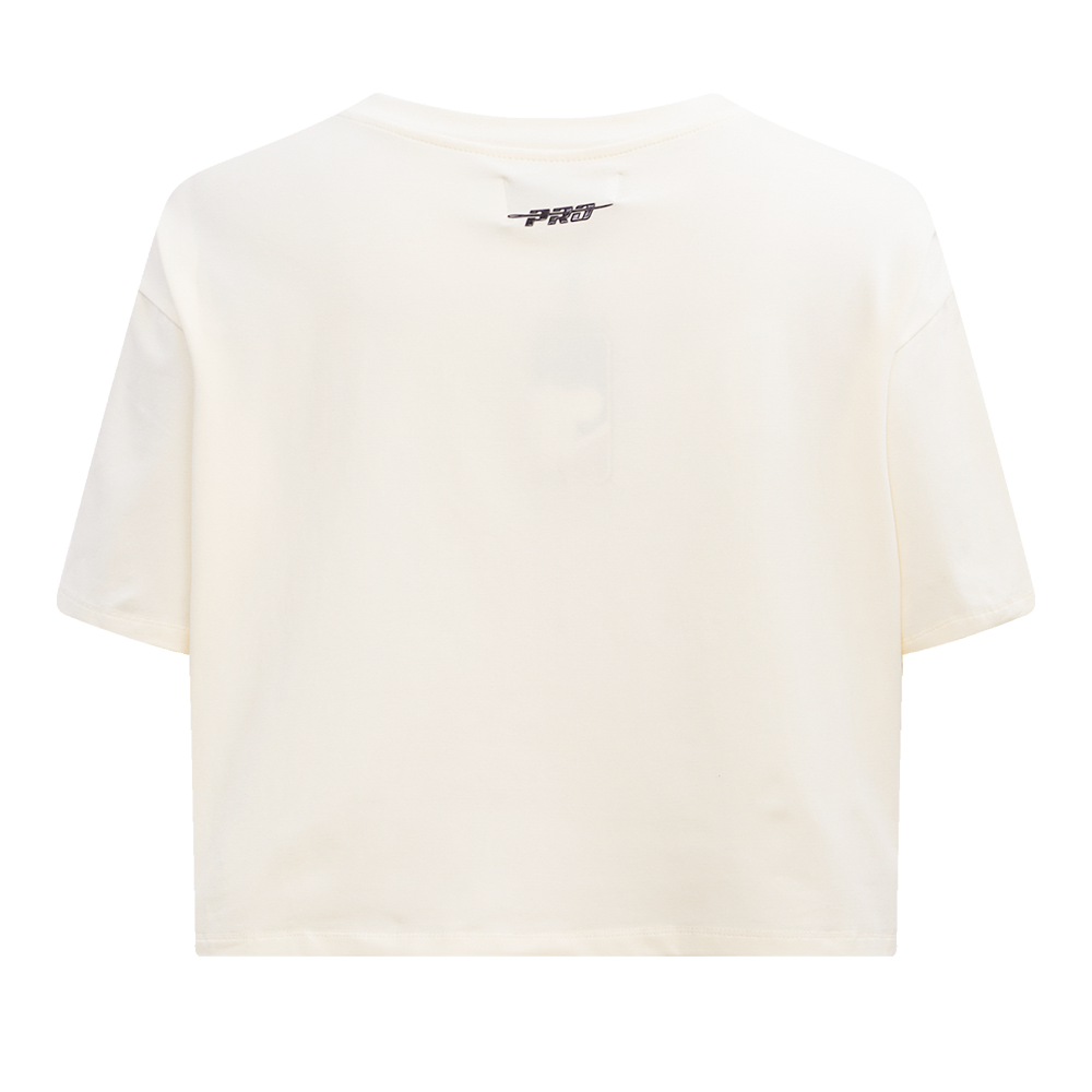 Pro Standard Women's St. Louis Cardinals Retro Classic Boxy Tee - Eggshell - EGGSHELL Thumbnail View 2