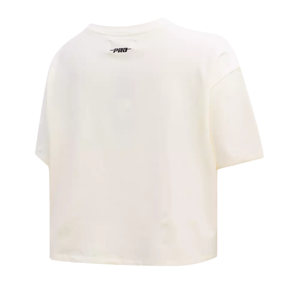 Pro Standard Women's St. Louis Cardinals Retro Classic Boxy Tee - Eggshell - EGGSHELL