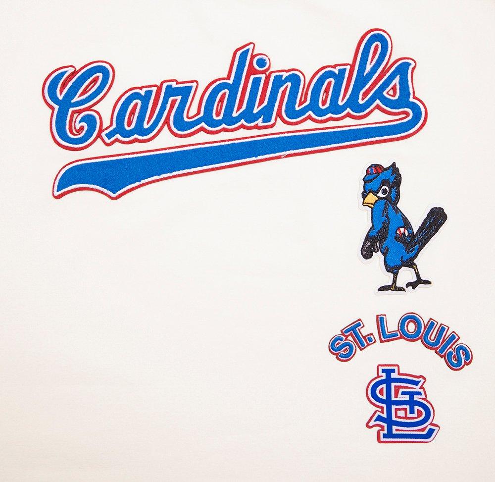 Pro Standard Women's St. Louis Cardinals Retro Classic Boxy Tee - Eggshell - EGGSHELL Thumbnail View 5