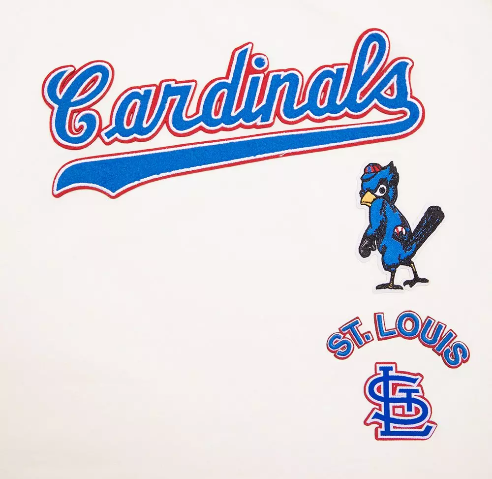 Pro Standard Women's St. Louis Cardinals Retro Classic Boxy Tee - Eggshell - EGGSHELL
