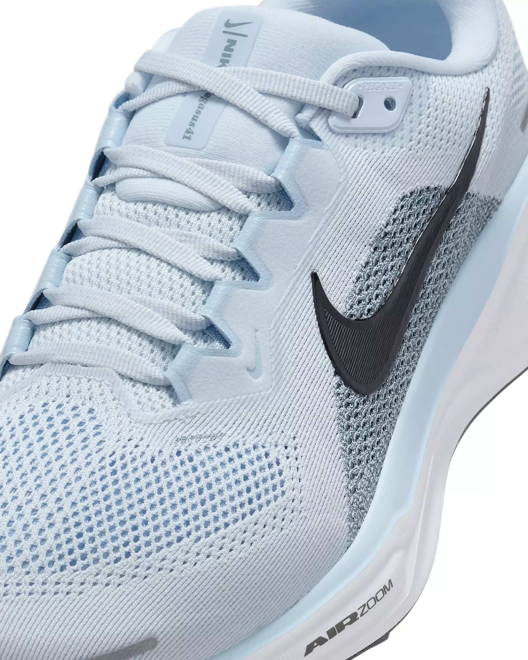 Nike Pegasus 41 "Blue Tint/Psychic Blue/Smokey Blue/Black" Women's Wide Running Shoe - BLUE/BLUE/BLUE/BLACK
