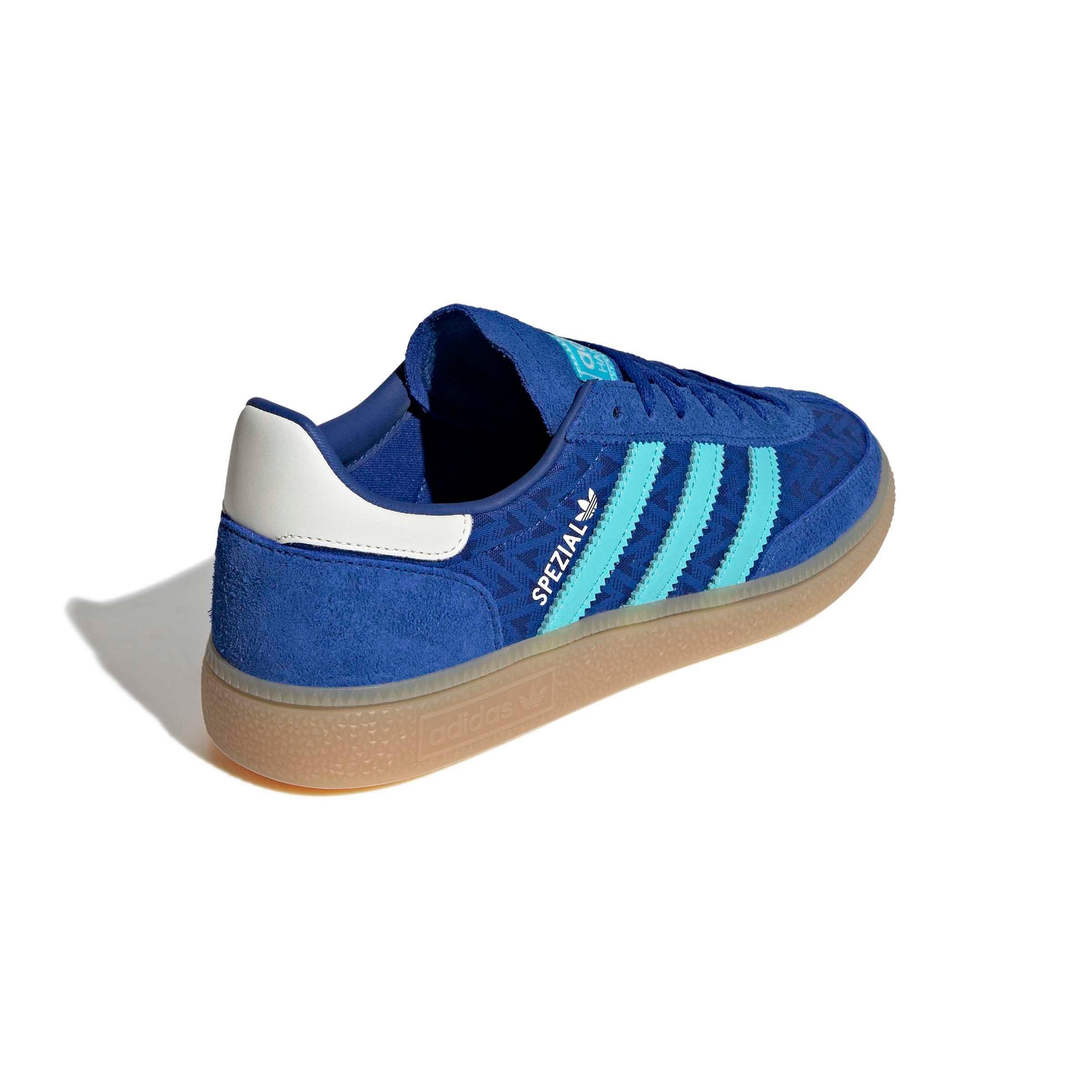 adidas Originals Handball Spezial "Team Royal Blue/Pulse Aqua/Off White" Women's Shoe - ROYAL/AQUA/OFF WHITE Thumbnail View 4