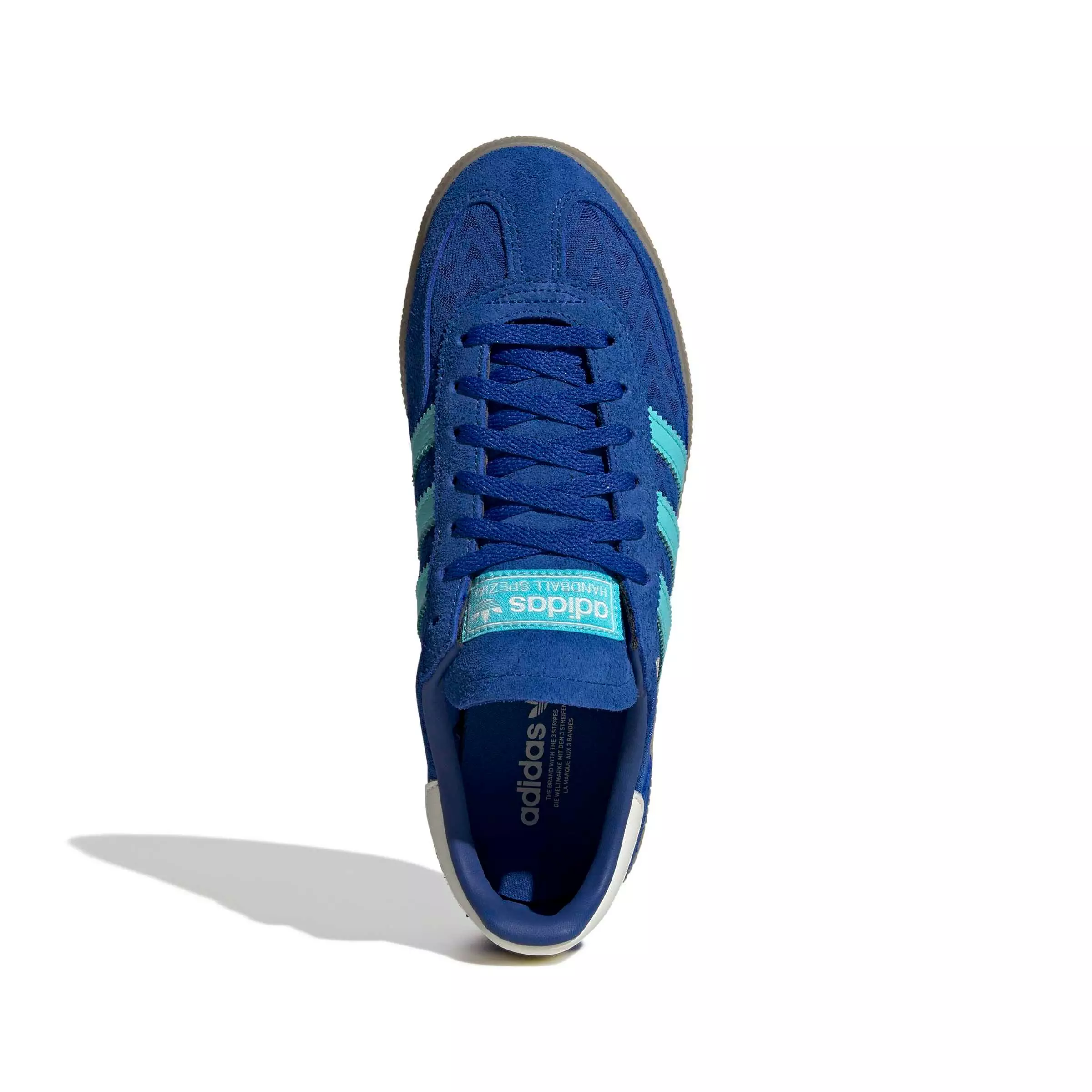 adidas Originals Handball Spezial "Team Royal Blue/Pulse Aqua/Off White" Women's Shoe - ROYAL/AQUA/OFF WHITE
