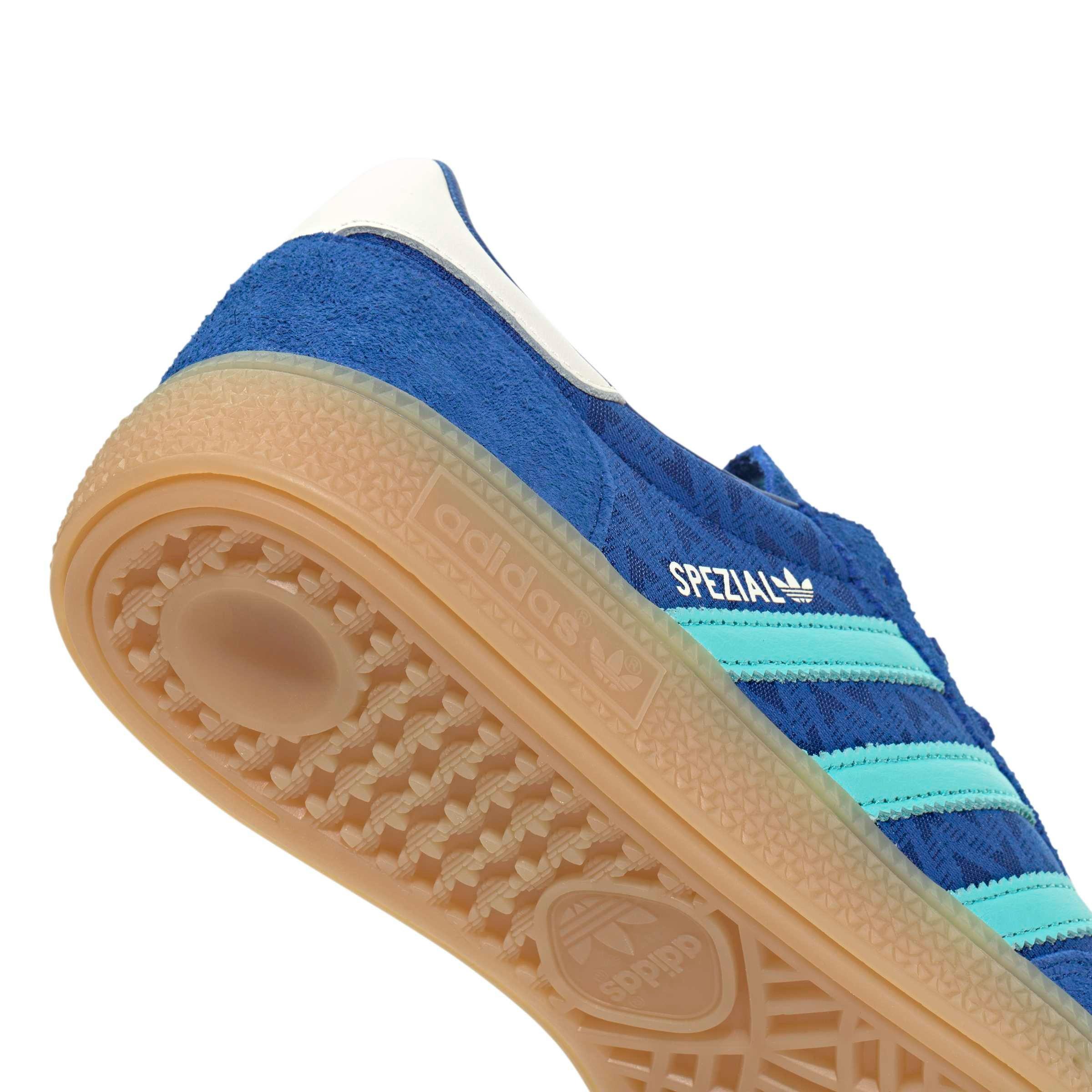 adidas Originals Handball Spezial "Team Royal Blue/Pulse Aqua/Off White" Women's Shoe - ROYAL/AQUA/OFF WHITE Thumbnail View 8