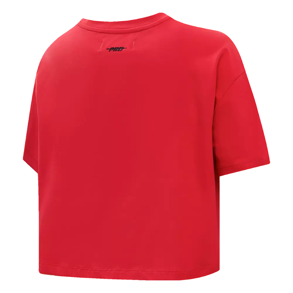 Pro Standard Women's St. Louis Cardinals Retro Classic Boxy Tee - Red - RED