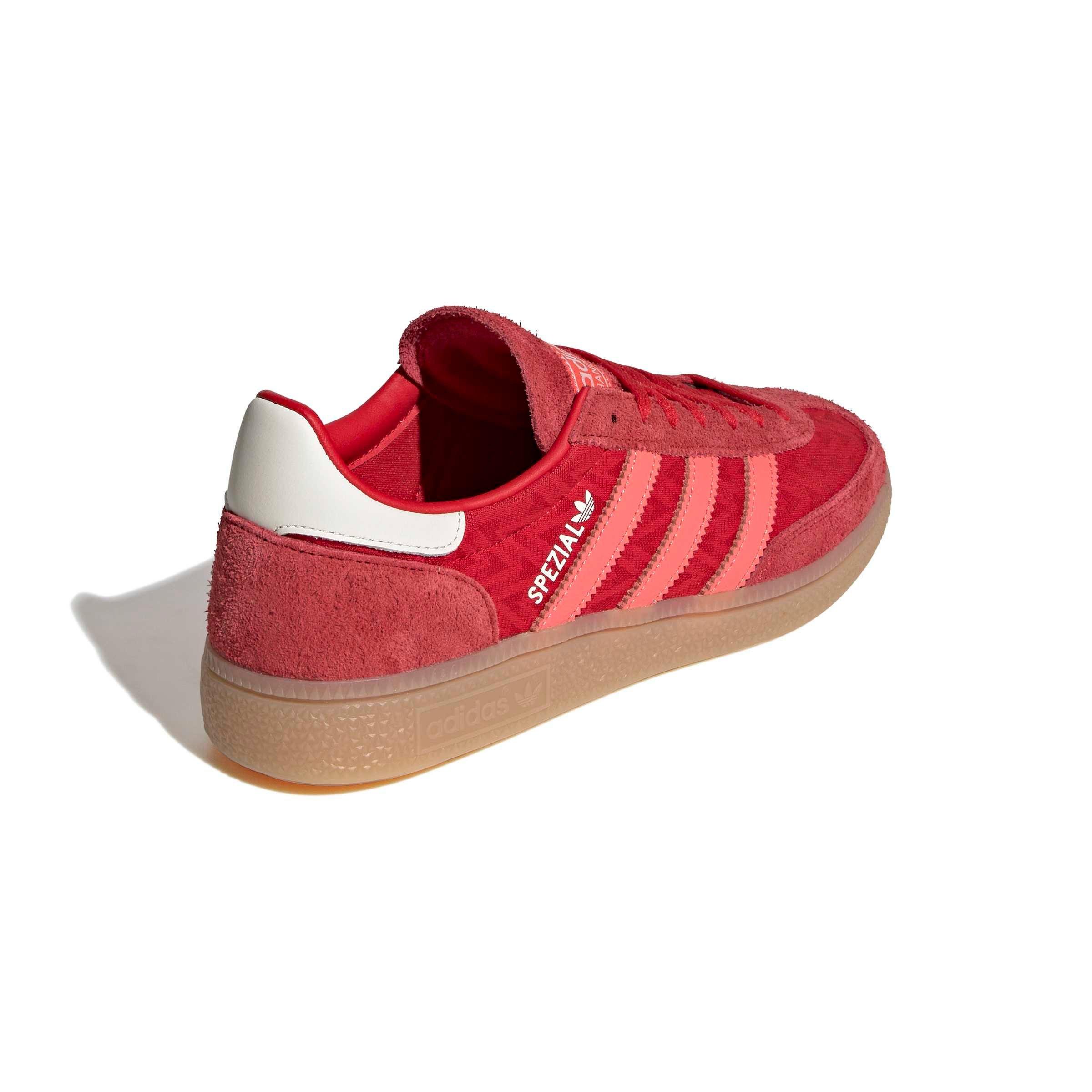 adidas Originals Handball Spezial "Better Scarlet/Semi Flash Red/Off White" Women's Shoe - SCARLET/RED/OFF WHITE Thumbnail View 4