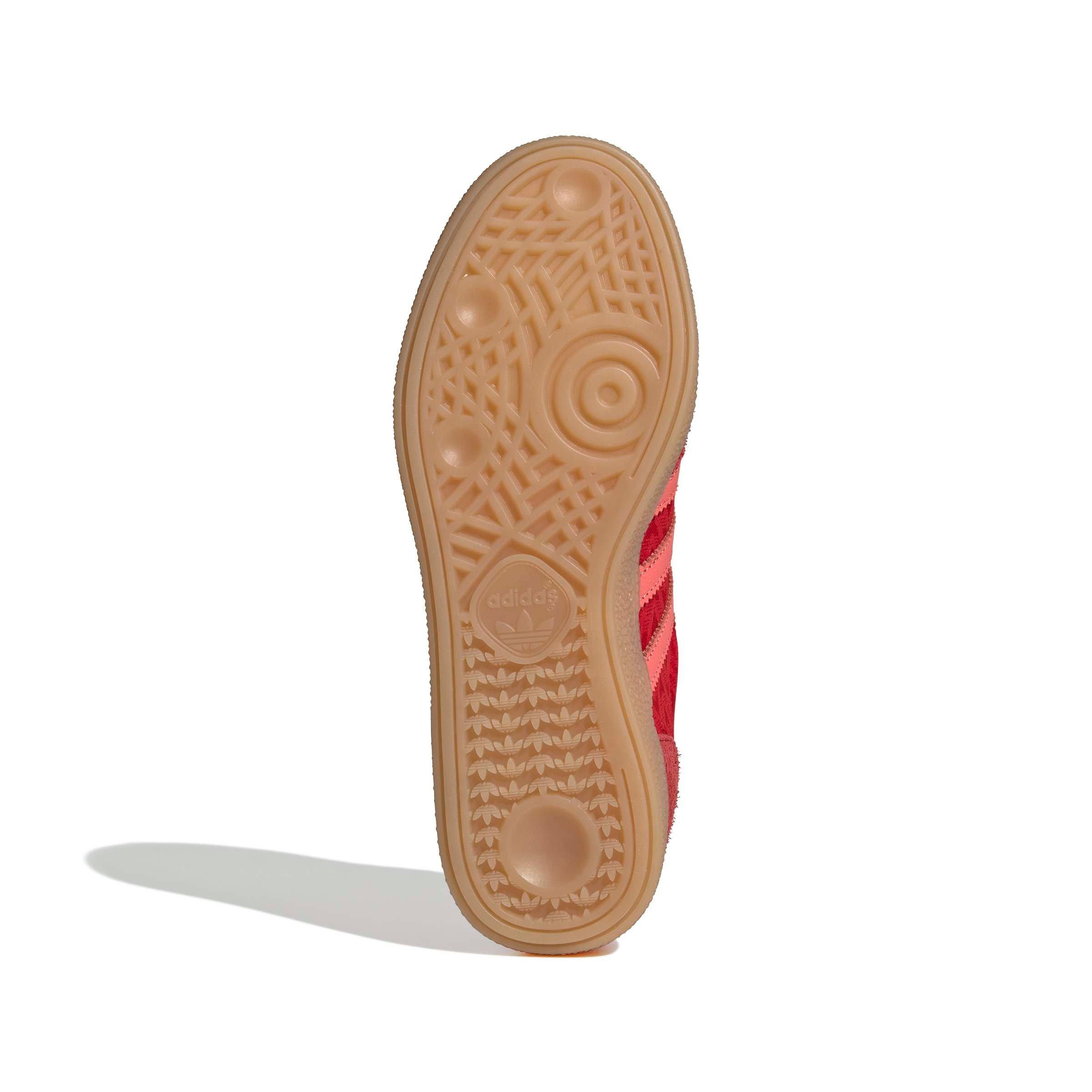 adidas Originals Handball Spezial "Better Scarlet/Semi Flash Red/Off White" Women's Shoe - SCARLET/RED/OFF WHITE Thumbnail View 6