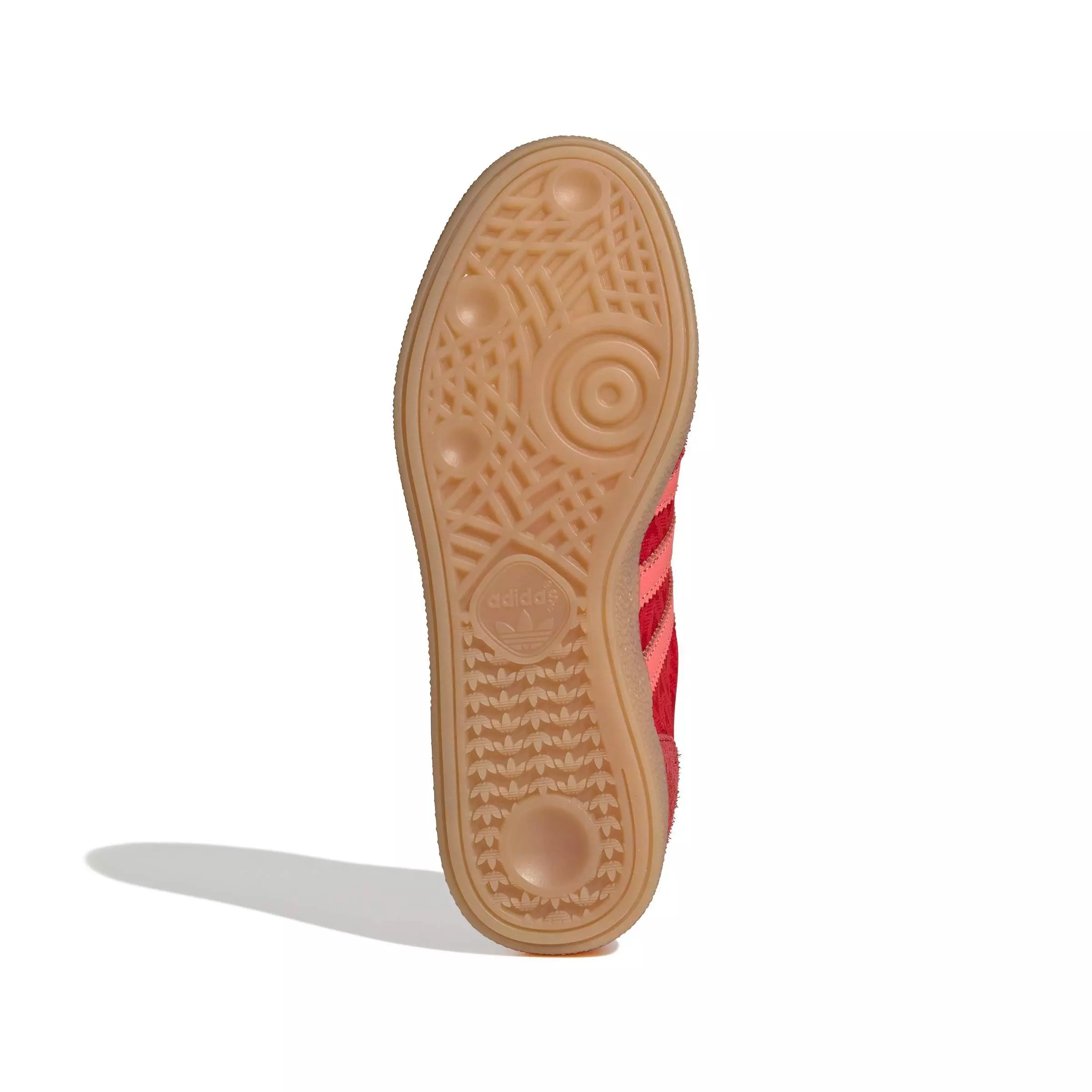 adidas Originals Handball Spezial "Better Scarlet/Semi Flash Red/Off White" Women's Shoe - SCARLET/RED/OFF WHITE