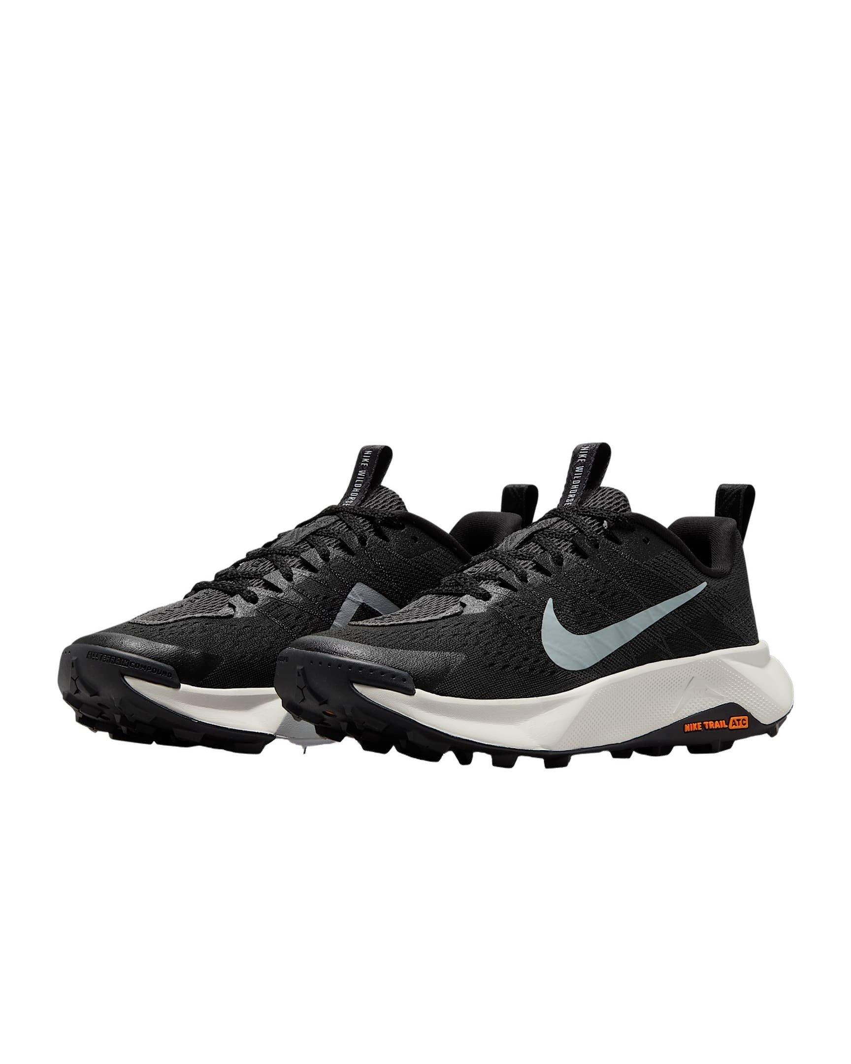 Nike Wildhorse 10 "Black/Anthracite/Platinum Tint/Wolf Grey" Women's Trail Running Shoe - BLACK/ANTHRACITE/PLATINUM/GREY Thumbnail View 4