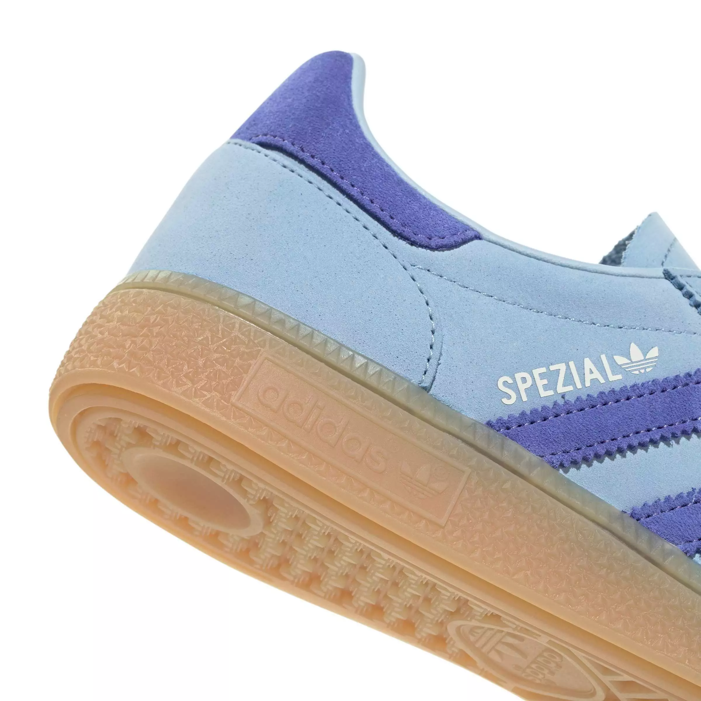 adidas Originals Handball Spezial "Clear Sky/Real Lilac/Off White" Women's Shoe - SKY/LILAC/OFF WHITE
