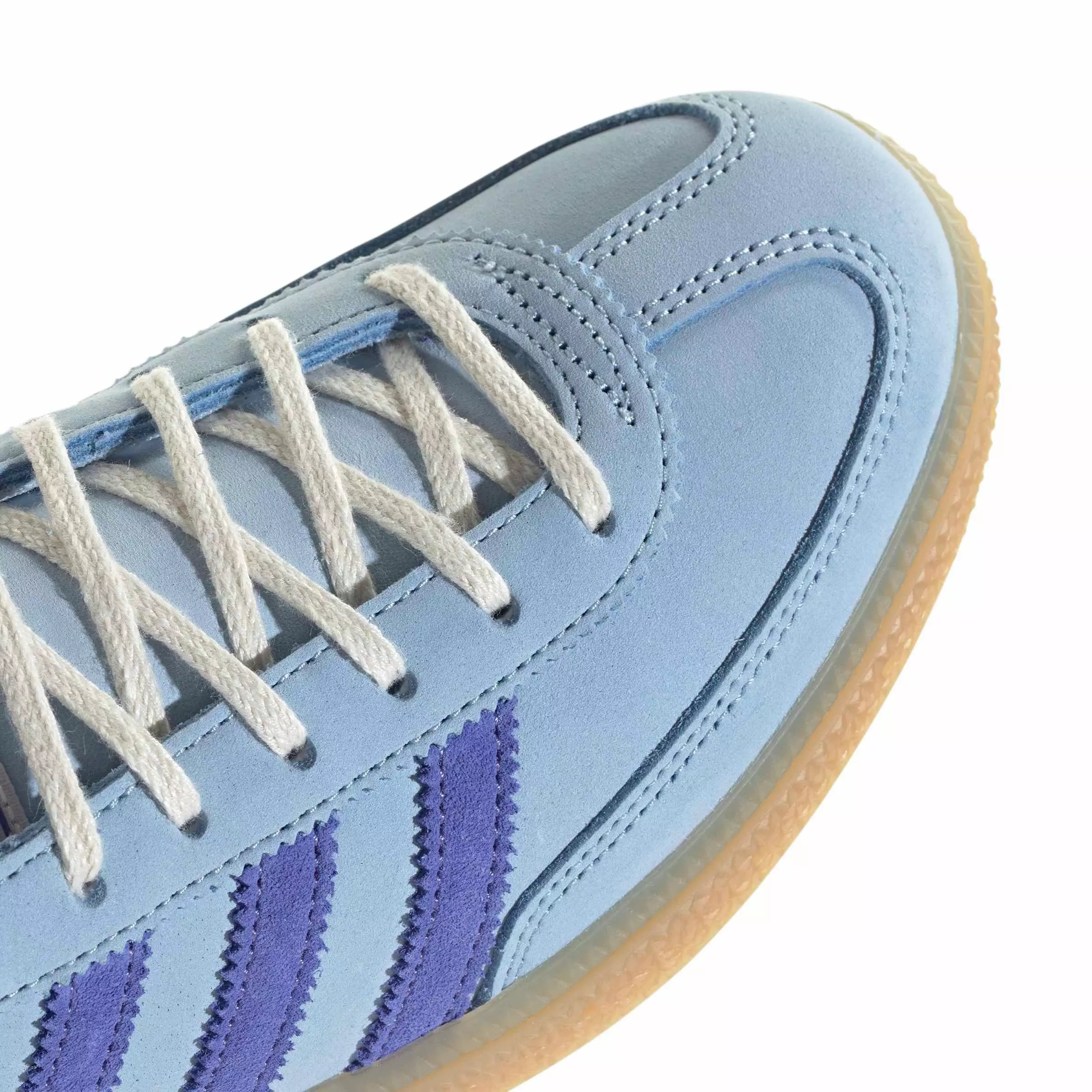 adidas Originals Handball Spezial "Clear Sky/Real Lilac/Off White" Women's Shoe - SKY/LILAC/OFF WHITE