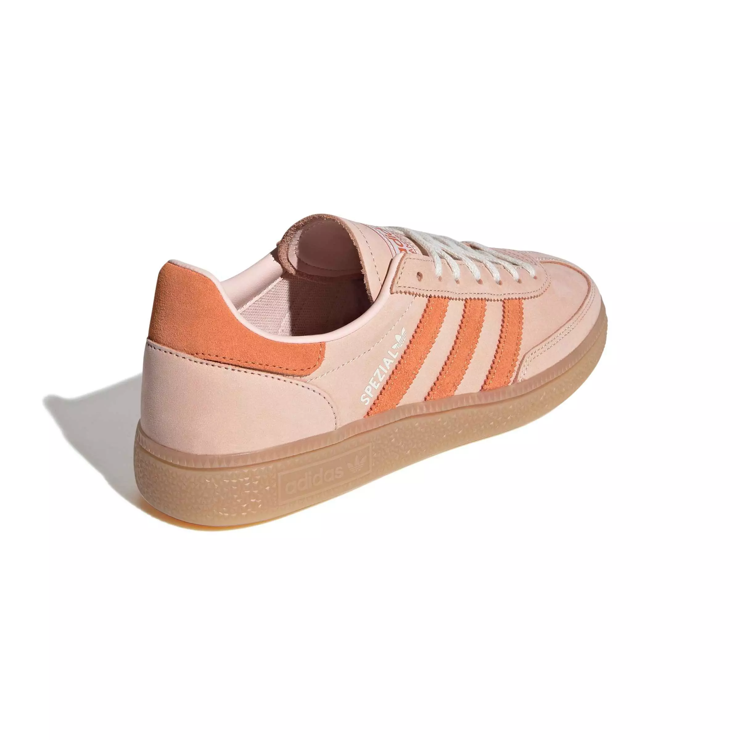 adidas Originals Handball Spezial "Blush Pink/Dusky Orange/Off White" Women's Shoe - PINK/ORANGE/OFF WHITE