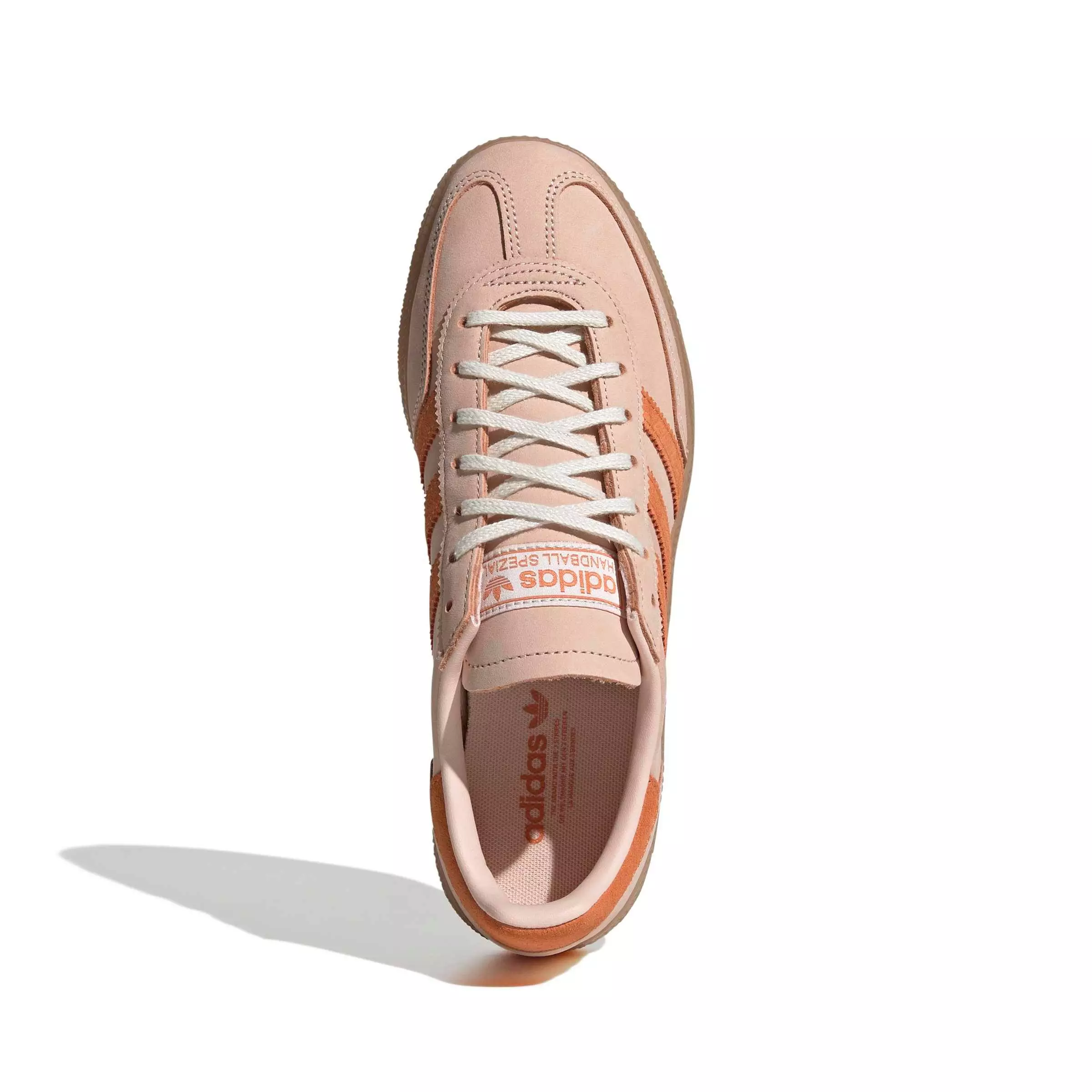 adidas Originals Handball Spezial "Blush Pink/Dusky Orange/Off White" Women's Shoe - PINK/ORANGE/OFF WHITE