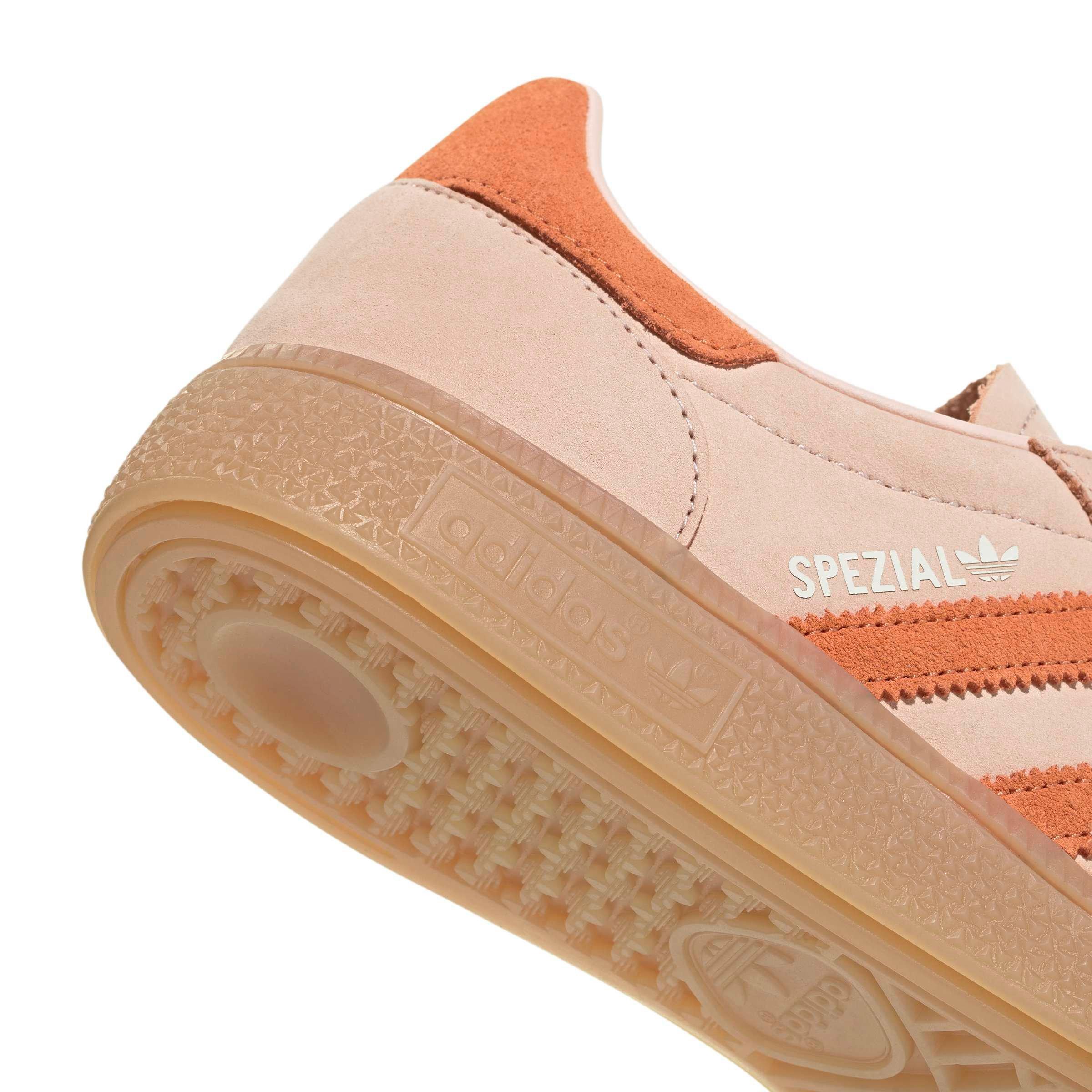 adidas Originals Handball Spezial "Blush Pink/Dusky Orange/Off White" Women's Shoe - PINK/ORANGE/OFF WHITE Thumbnail View 7