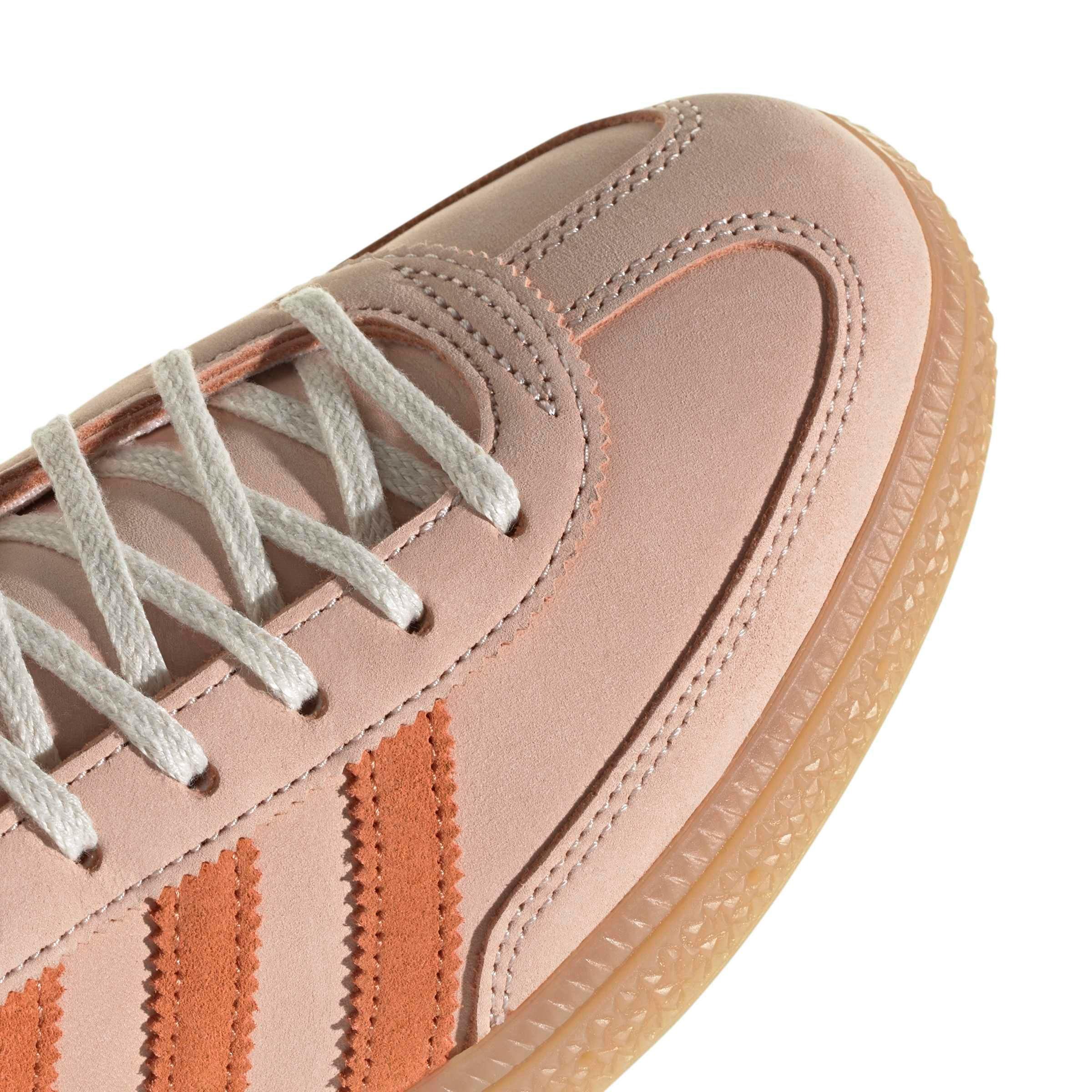 adidas Originals Handball Spezial "Blush Pink/Dusky Orange/Off White" Women's Shoe - PINK/ORANGE/OFF WHITE Thumbnail View 8