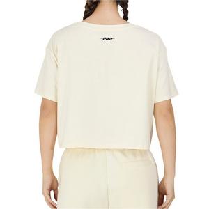 Pro Standard Women's Miami Marlins Retro Classic Boxy Tee - Eggshell