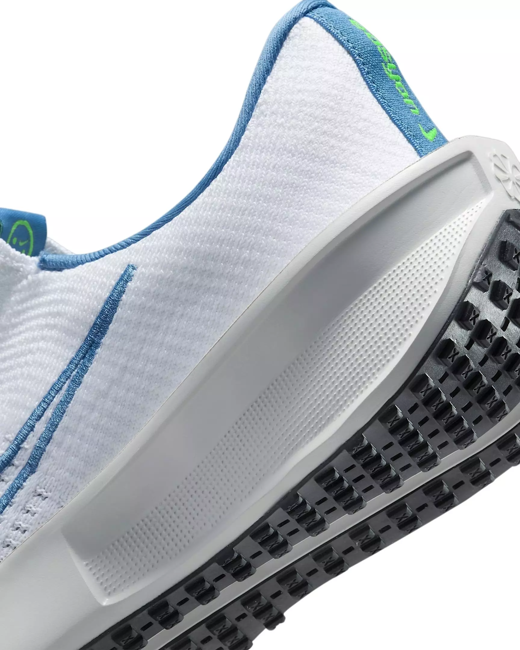 Nike Interact Run EasyOn "White/Volt/Platinum Tint/Blue Beyond" Women's Running Shoe - WHITE/VOLT/PLATINUM/BLUE