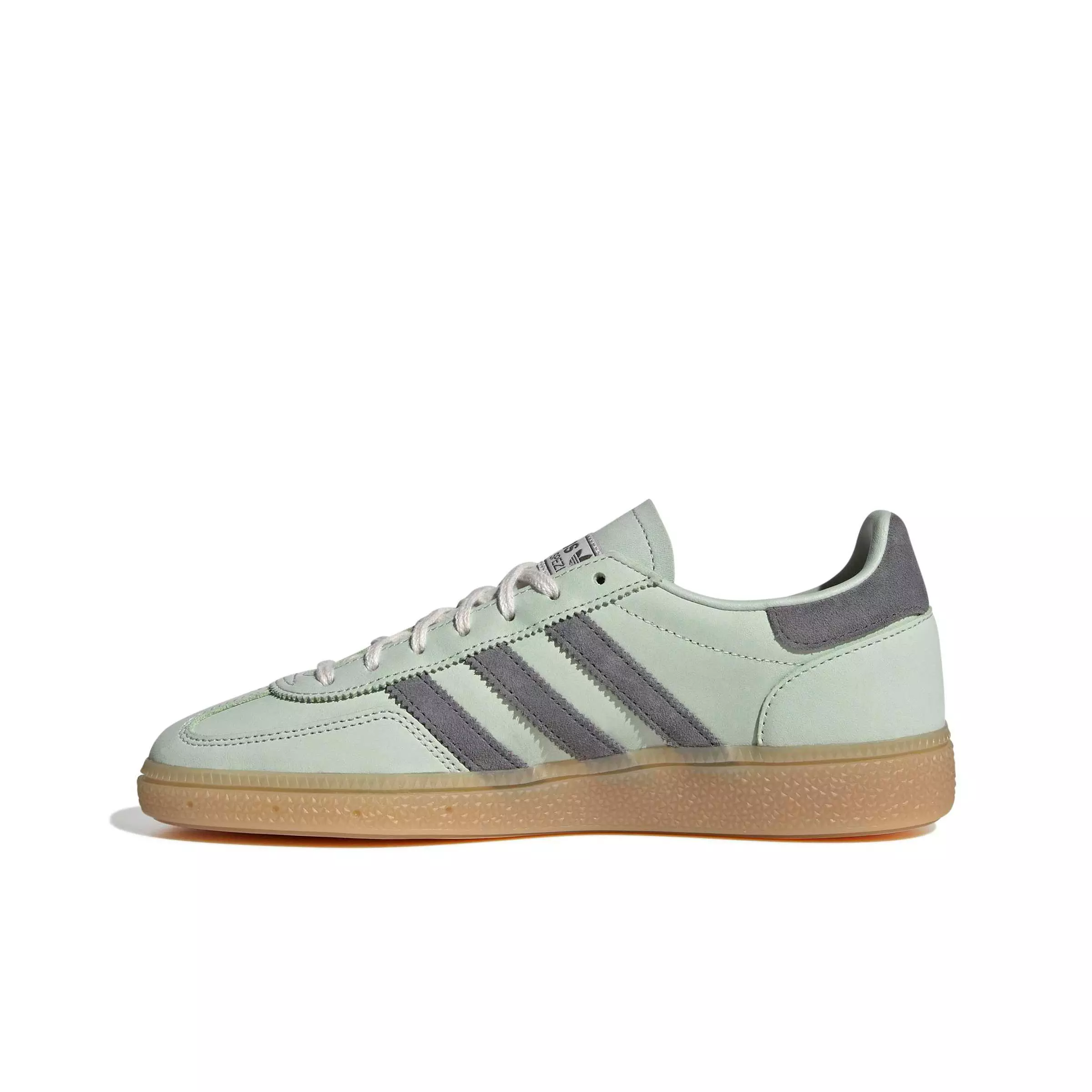 adidas Originals Handball Spezial "Linen Green/Grey Four/Off White" Women's Shoe - GREEN/GREY/OFF WHITE