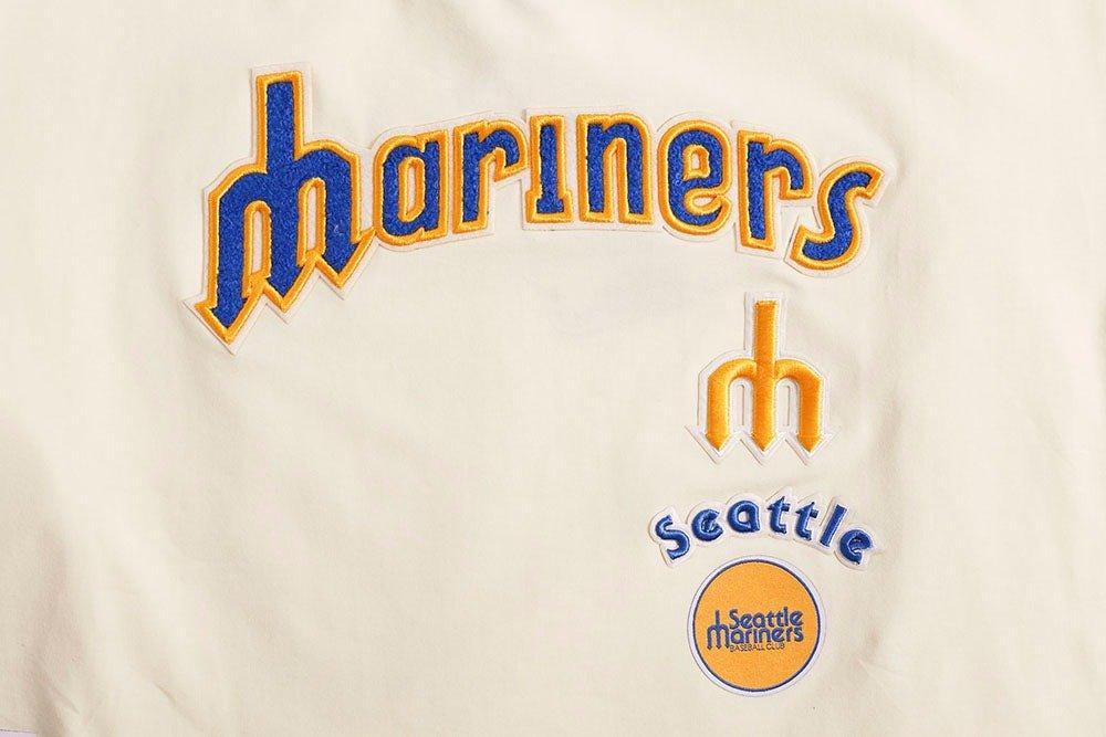 Pro Standard Women's Seattle Mariners Retro Classic Boxy Tee - Eggshell - EGGSHELL Thumbnail View 5