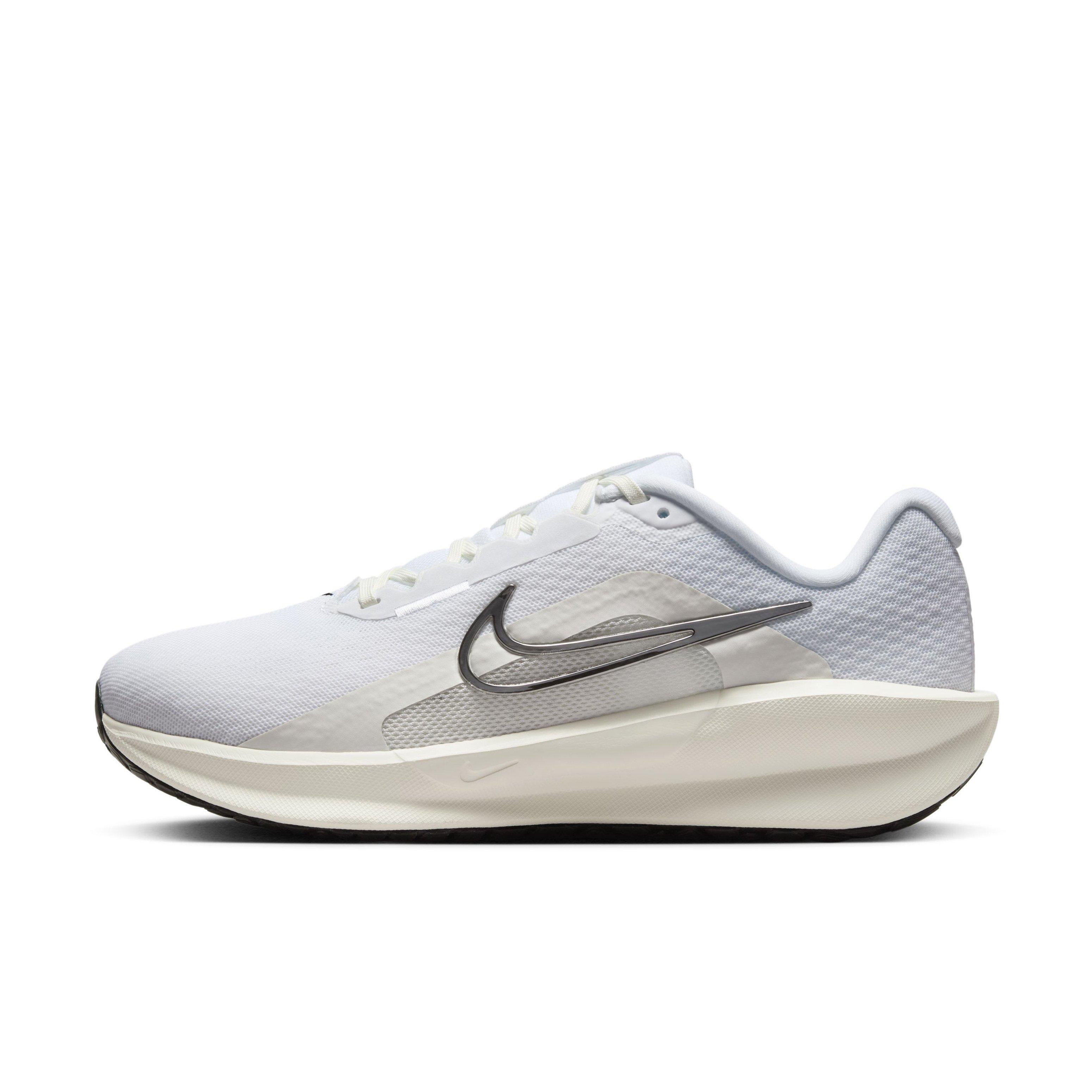 Nike Downshifter 13 "White/Platinum Tint/White" Women's Wide Running Shoe - WHITE/PLATINUM/WHITE Thumbnail View 2