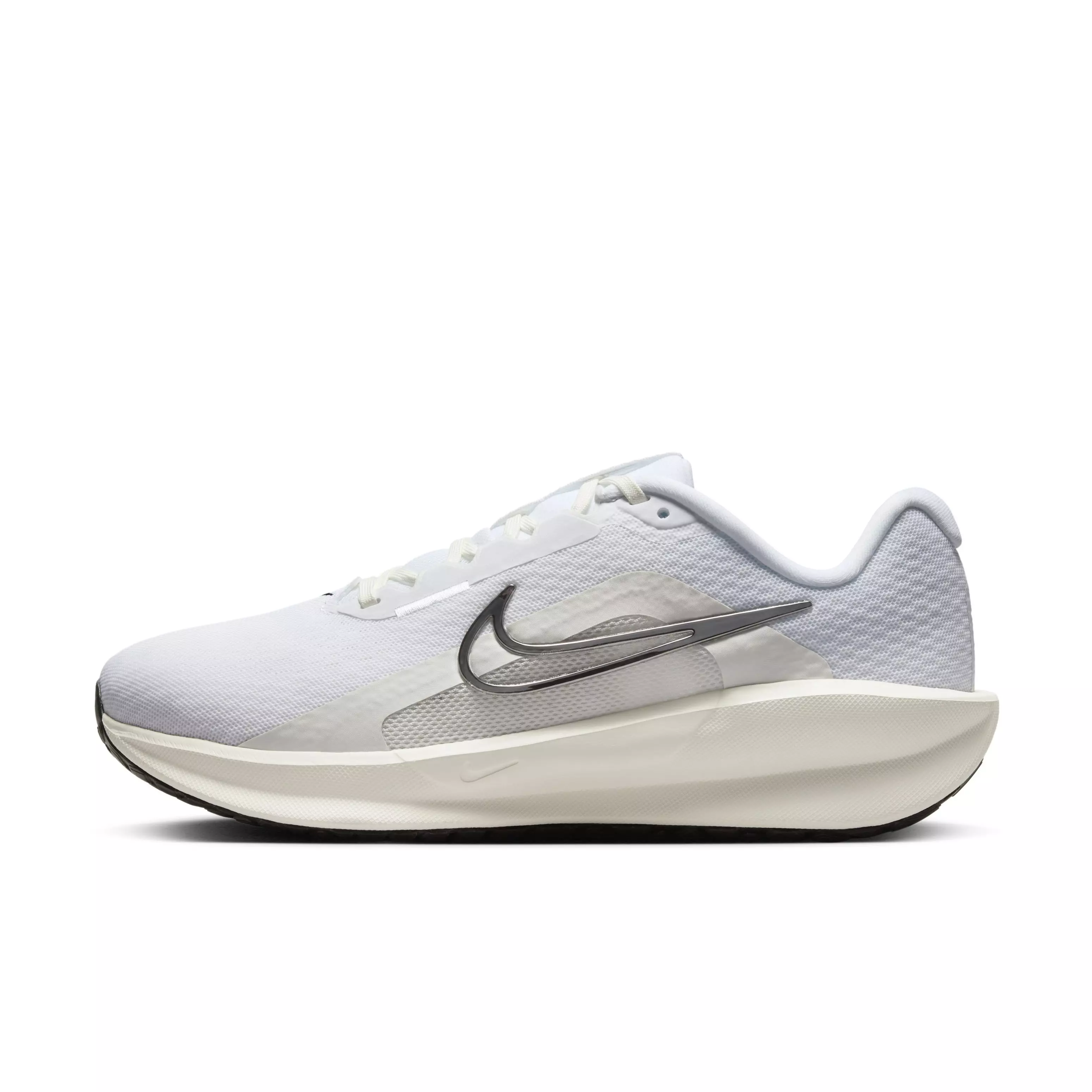 Nike Downshifter 13 "White/Platinum Tint/White" Women's Wide Running Shoe - WHITE/PLATINUM/WHITE