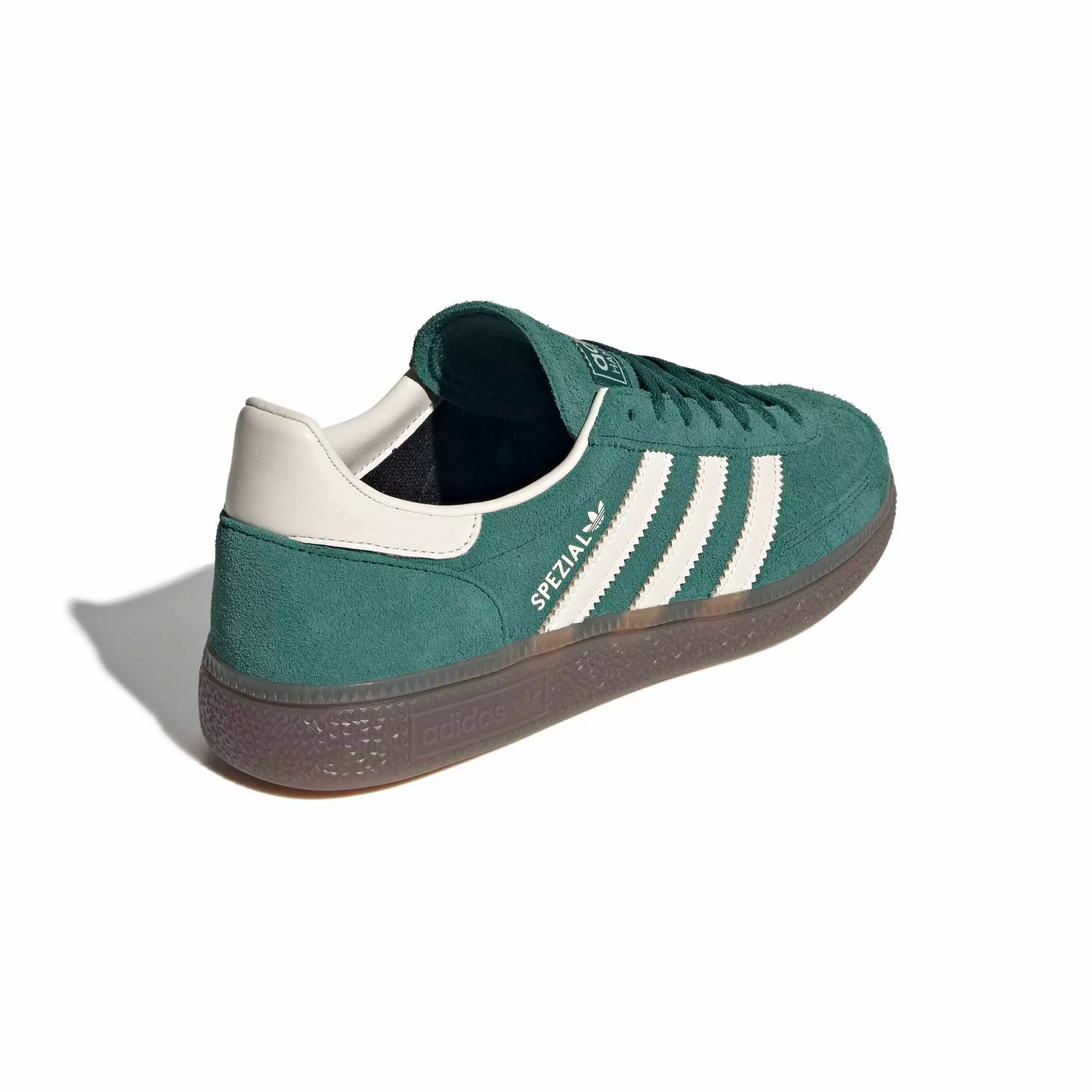 adidas Originals Handball Spezial "Collegiate Green/Cream White/Gum 5" Women's Shoe - GREEN/CREAM/GUM