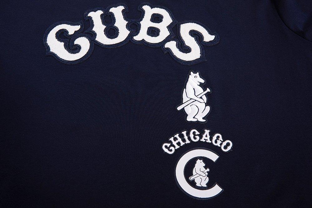 Pro Standard Women's Chicago Cubs Retro Classic Boxy Tee - Navy - NAVY Thumbnail View 5