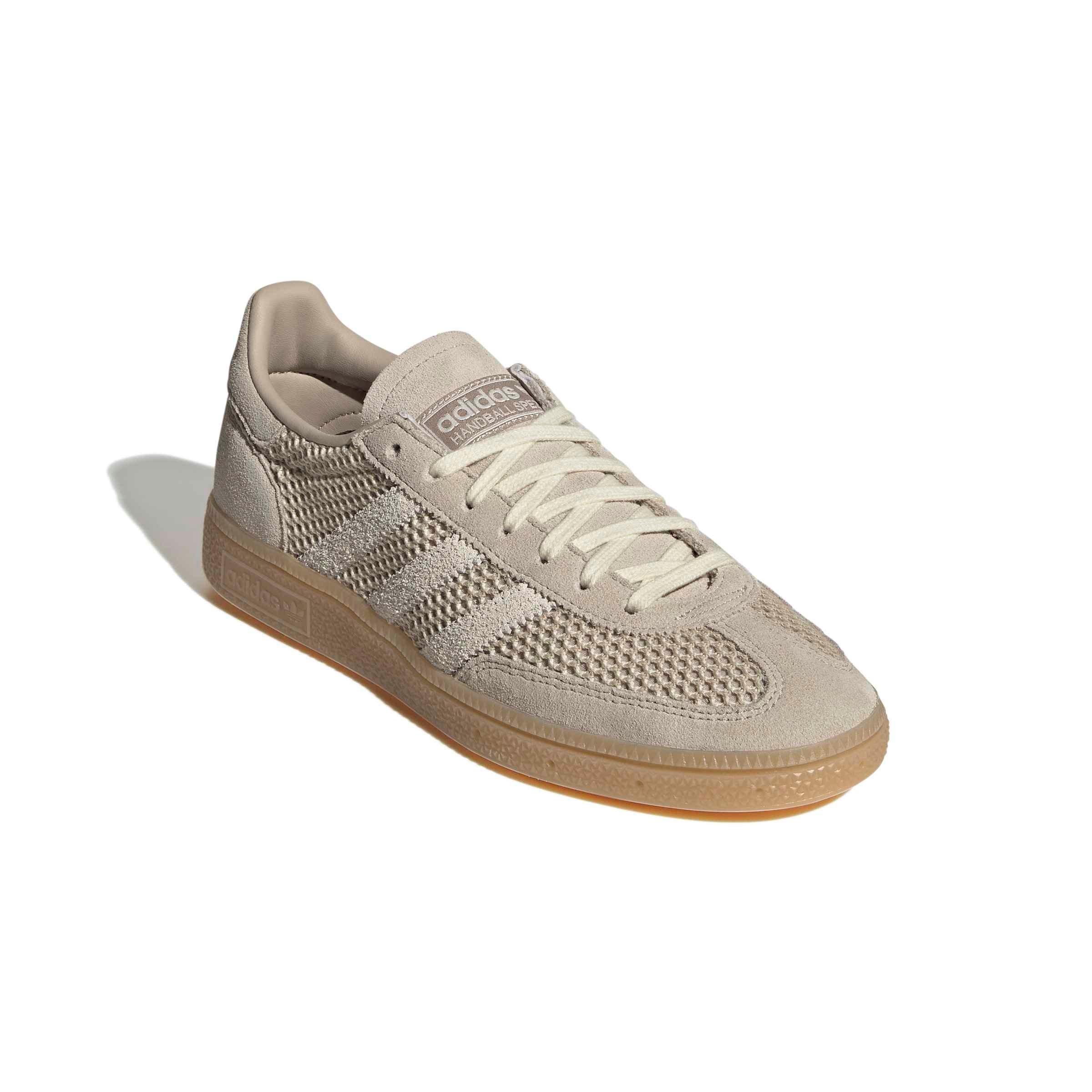 adidas Originals Handball Spezial "Wonder Beige/Cream White/Gum 3" Women's Shoe - BEIGE/CREAM/GUM Thumbnail View 3