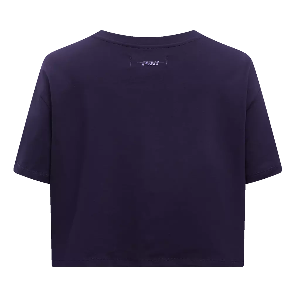 Pro Standard Women's Houston Astros Retro Classic Boxy Tee - Navy - NAVY