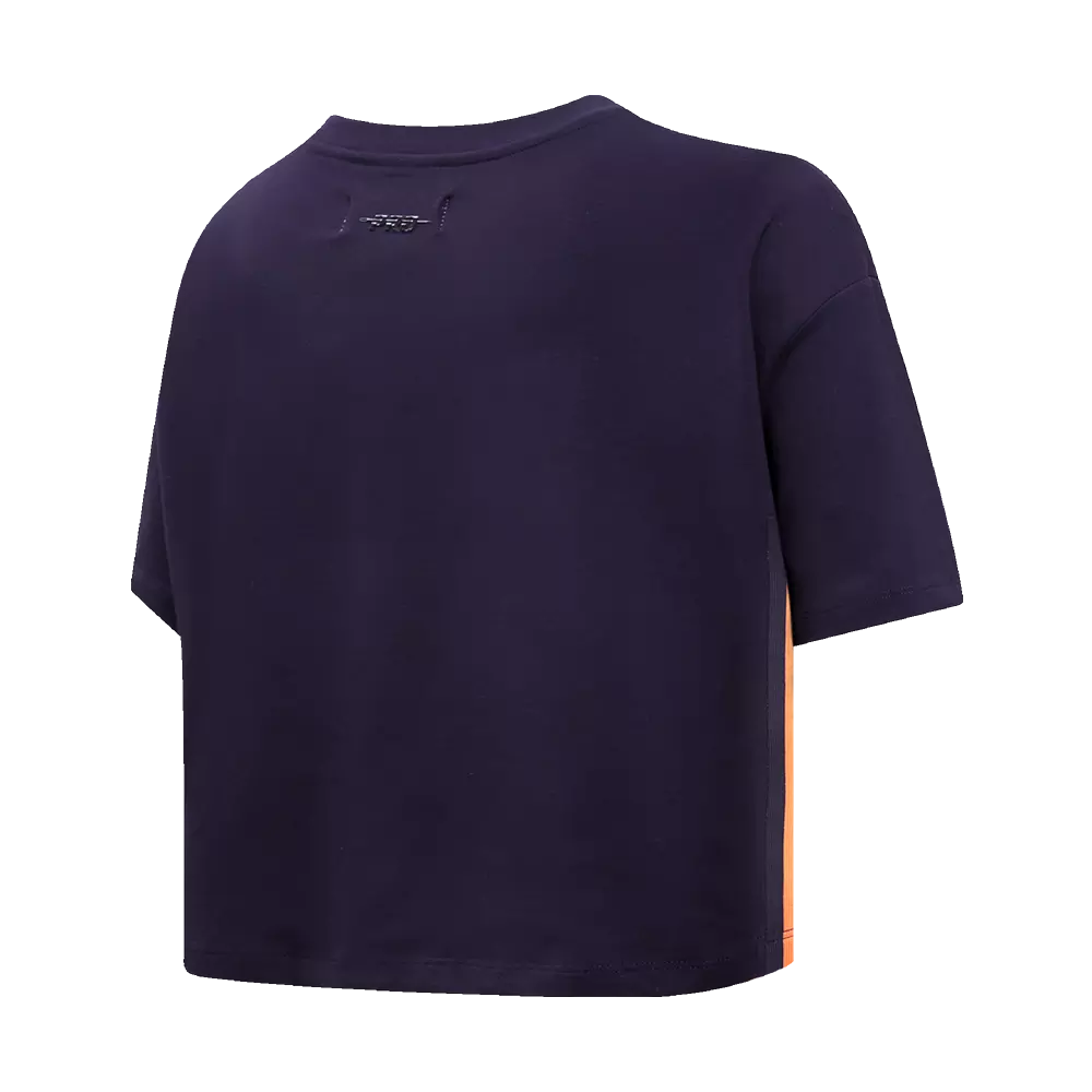 Pro Standard Women's Houston Astros Retro Classic Boxy Tee - Navy - NAVY