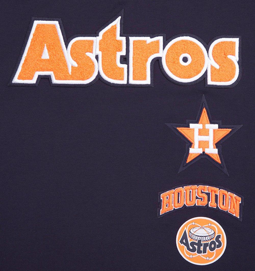 Pro Standard Women's Houston Astros Retro Classic Boxy Tee - Navy - NAVY Thumbnail View 5
