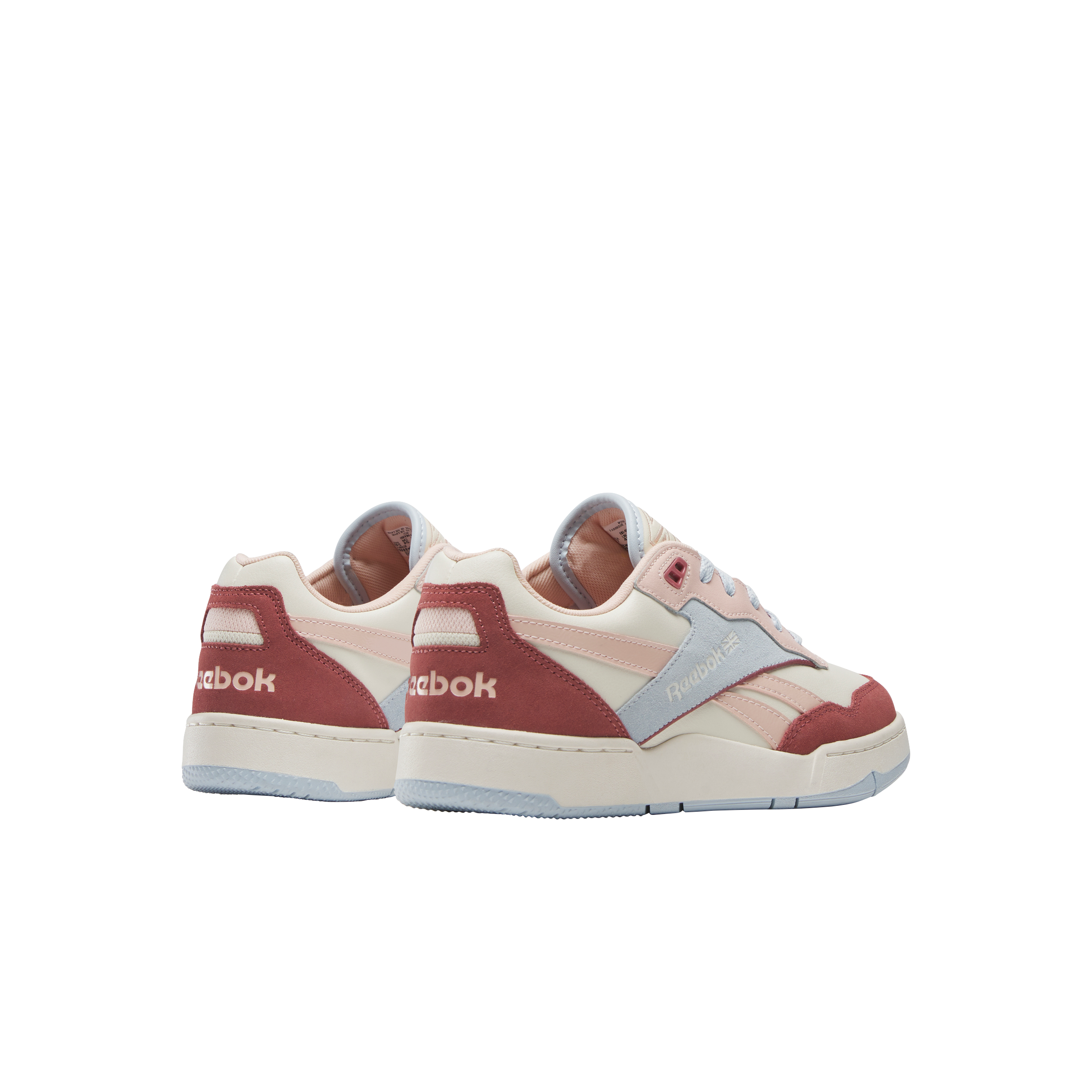 Reebok BB 4000 II "Vintage Chalk/Possibly Pink/Sedona Rose" Women's Shoe - CHALK/PINK/ROSE Thumbnail View 3
