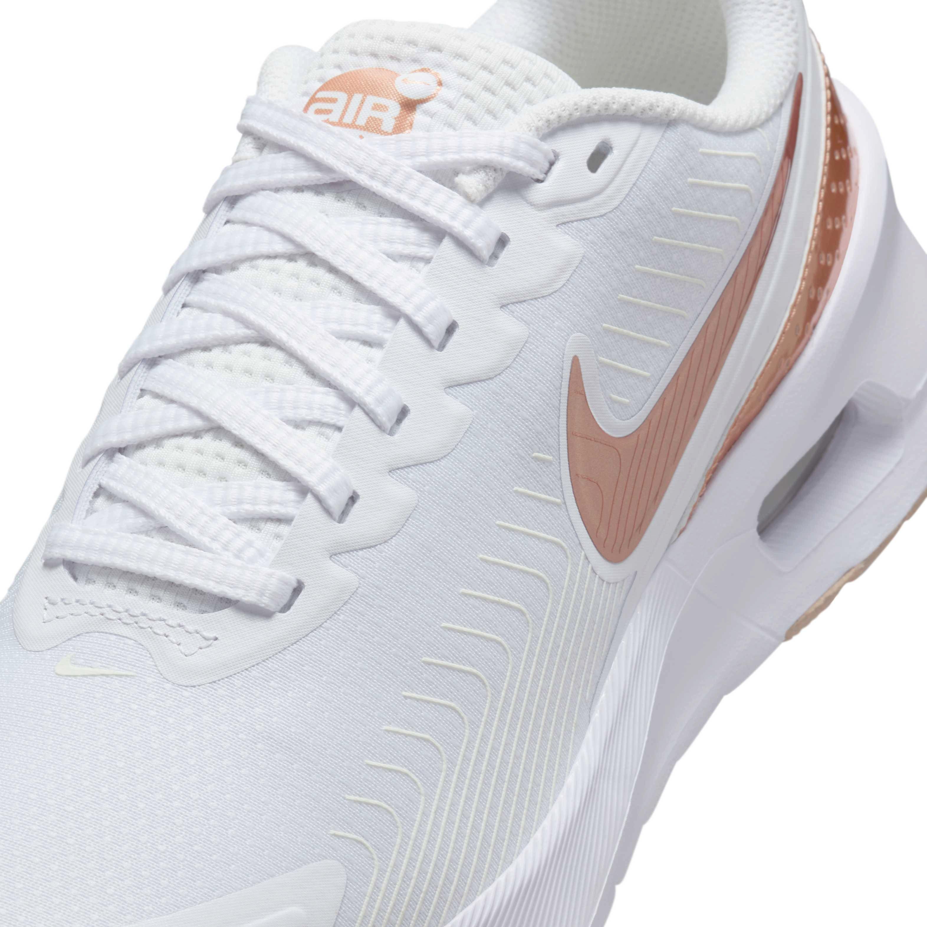 Nike Air Max Nuaxis "White/Sand/Black/Metallic Red Bronze" Women's Shoe - WHITE/SAND/BLACK/BRONZE Thumbnail View 7