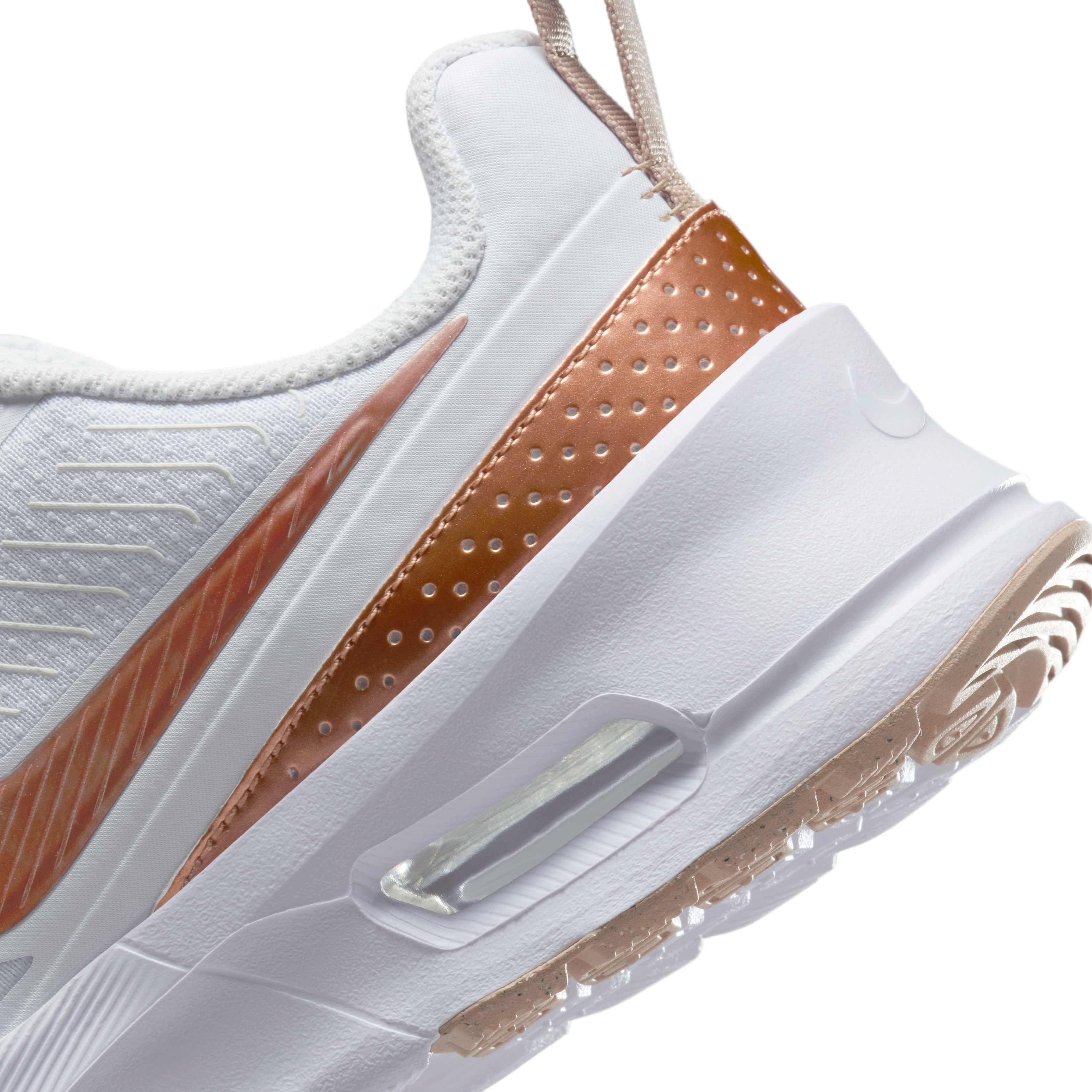 Nike Air Max Nuaxis "White/Sand/Black/Metallic Red Bronze" Women's Shoe - WHITE/SAND/BLACK/BRONZE Thumbnail View 8