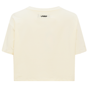 Pro Standard Women's Chicago Cubs Retro Classic Boxy Tee - Eggshell