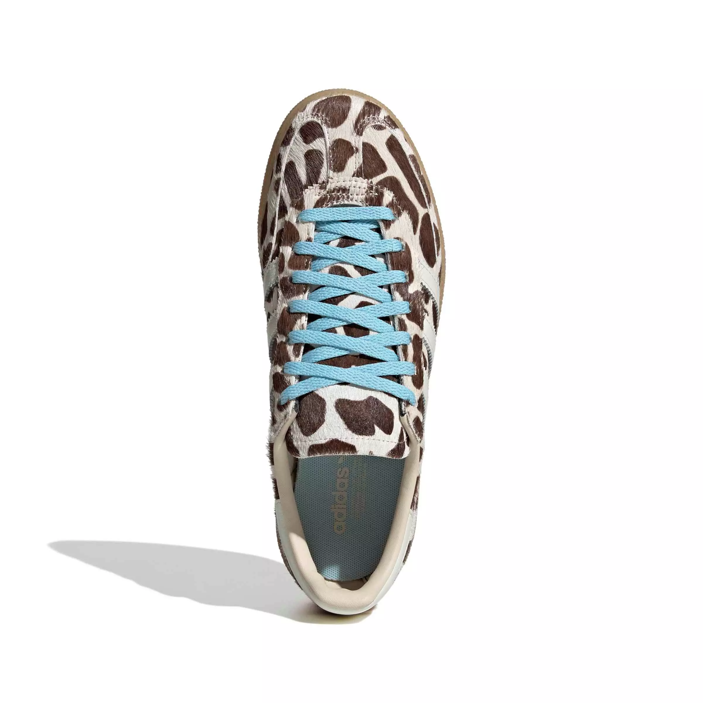 adidas Originals Handball Spezial "Crystal Linen/Ivory/Icey Blue" Women's Shoe - LINEN/IVORY/BLUE