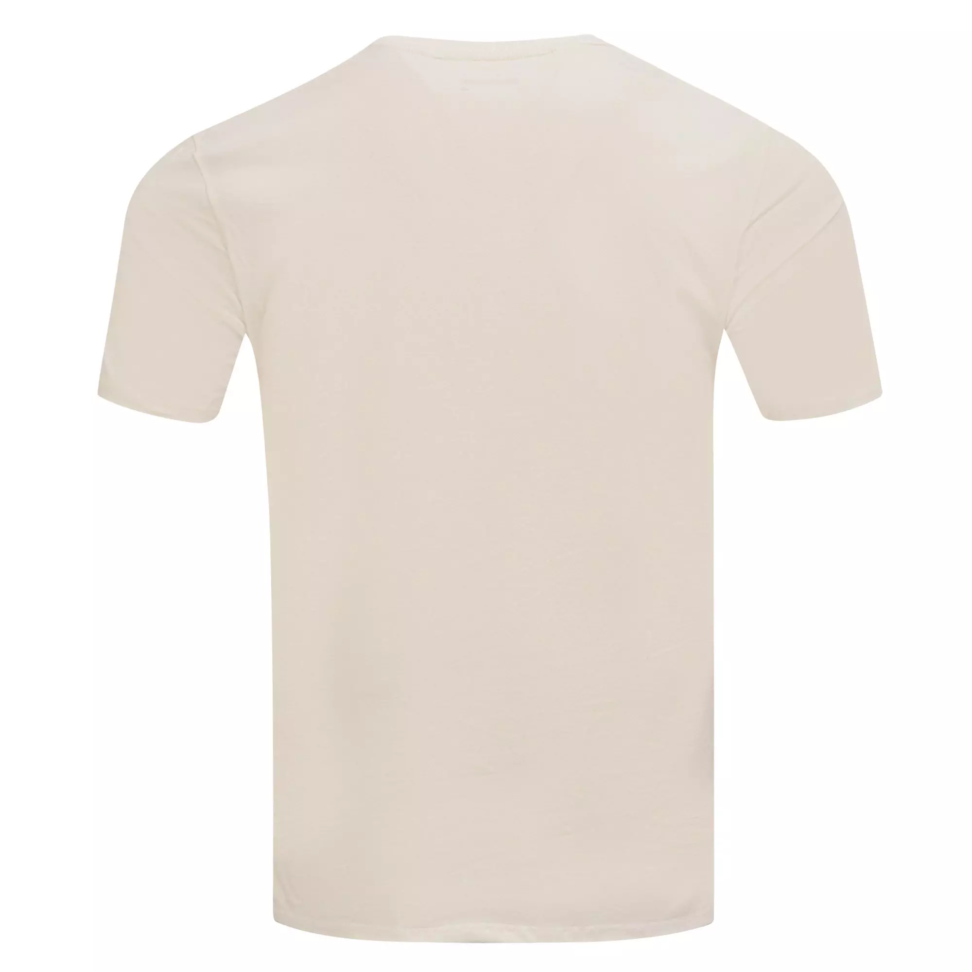 L/AB c/o Off-White Men's Horizontal Chest Logo Classic Undershirt (3 Pack) - Marshmallow/Birch/Grey - MARSHMALLOW/BIRCH/GREY