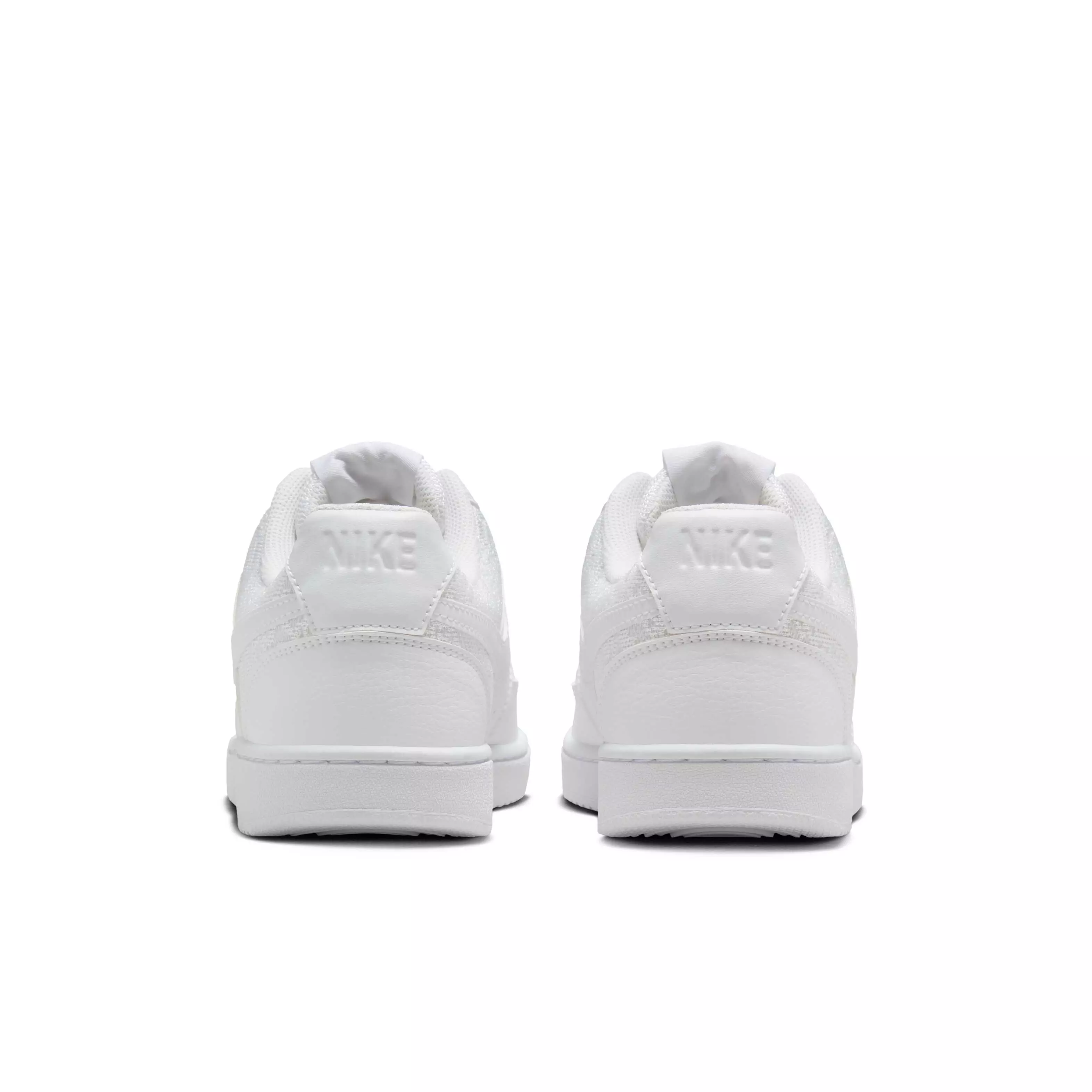 Nike Court Vision Low "White/White/White" Women's Shoe - WHITE/WHITE/WHITE