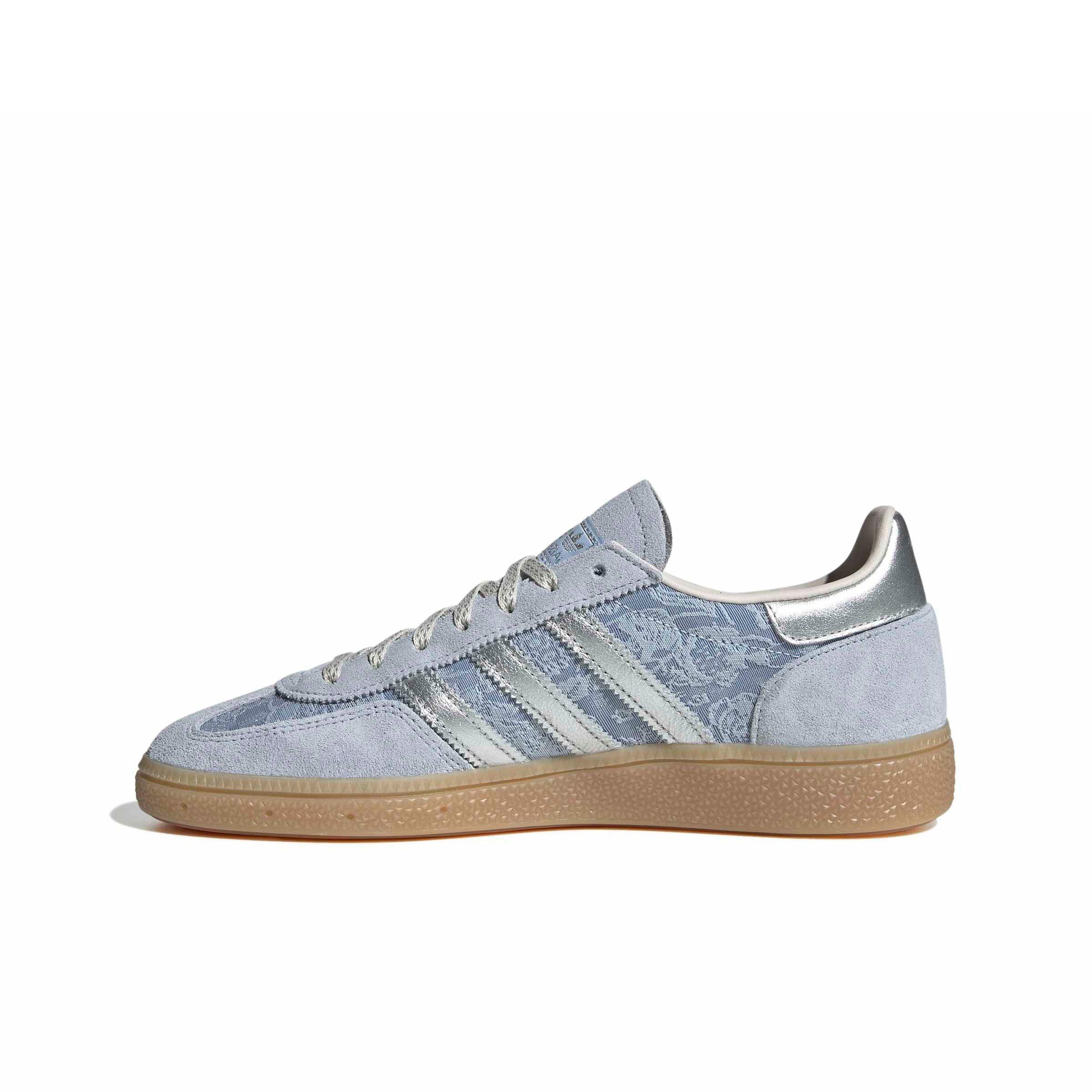 adidas Originals Handball Spezial "Crystal Sky/Silver Metallic/Chalk White" Women's Shoe - SKY/SILVER/CHALK Thumbnail View 2