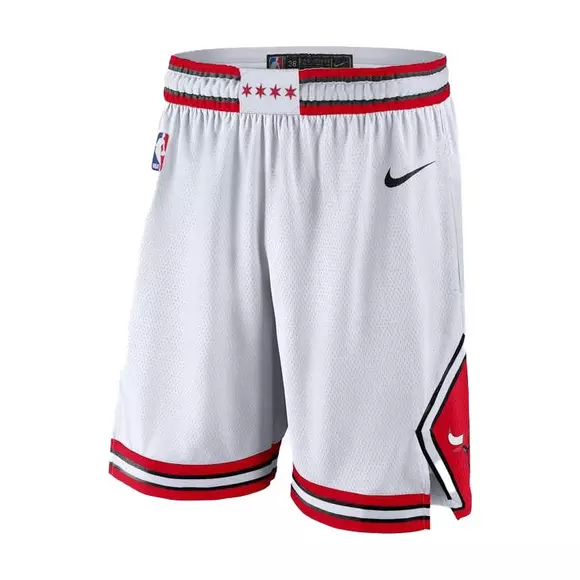 Pro Standard Men's Chicago Bulls Paisley Woven Shorts - White - Hibbett